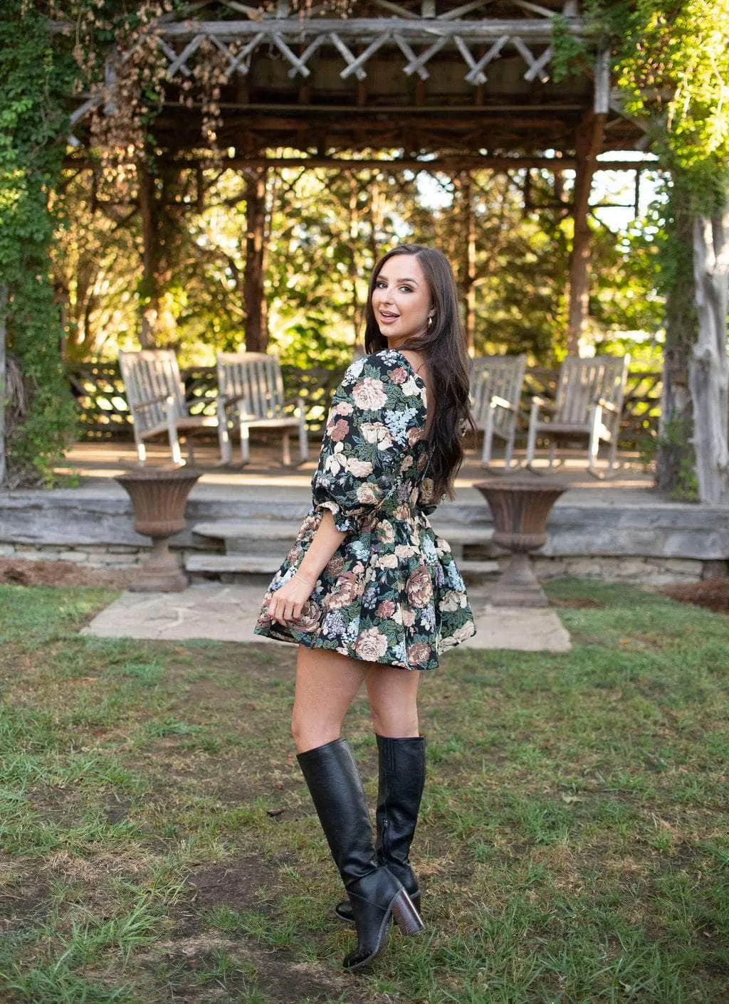 Fallen Petals Romper sold by LANE 201 product image thumbnail 3