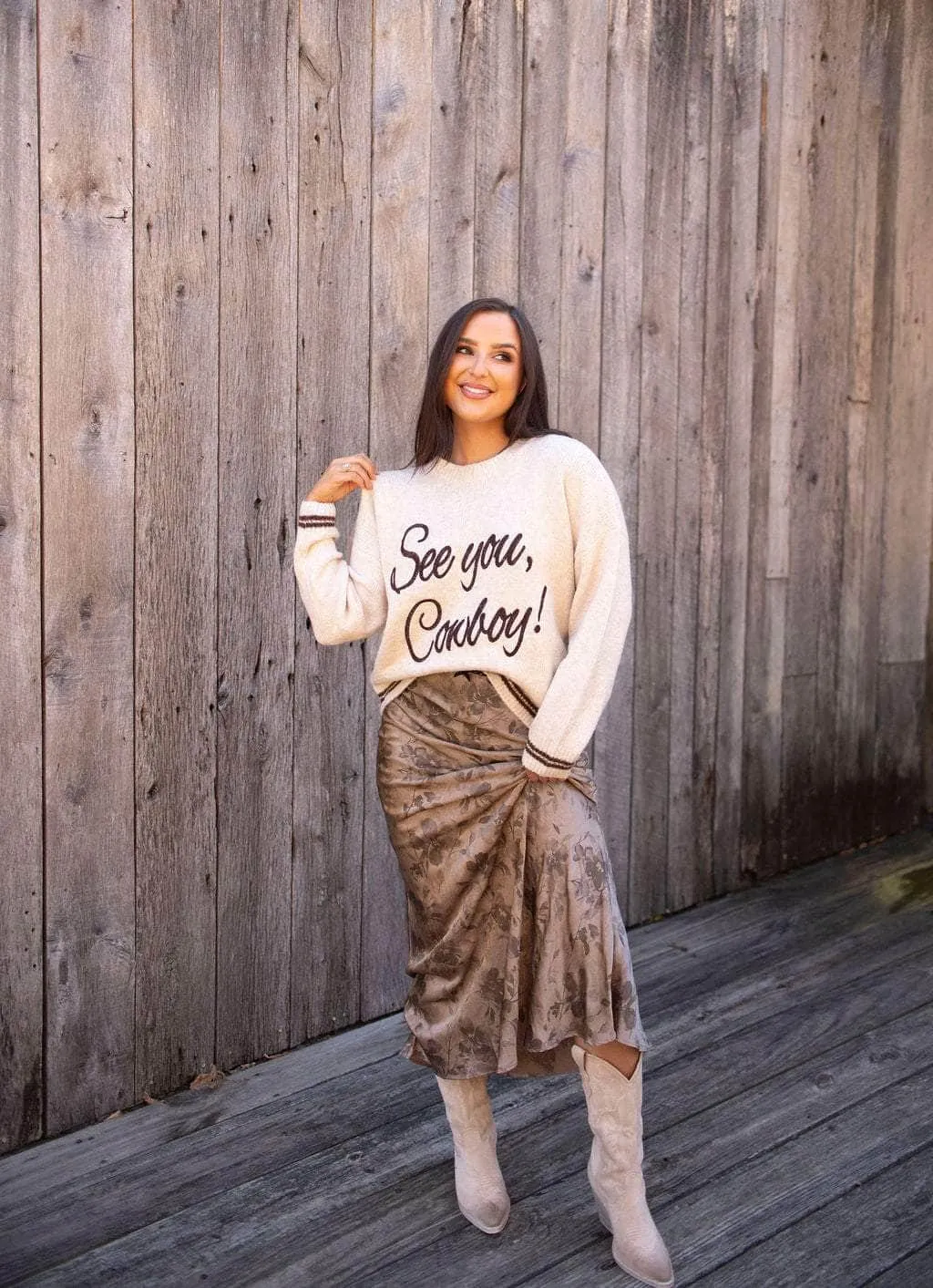 See You Cowboy Sweater sold by LANE 201 product image thumbnail 5