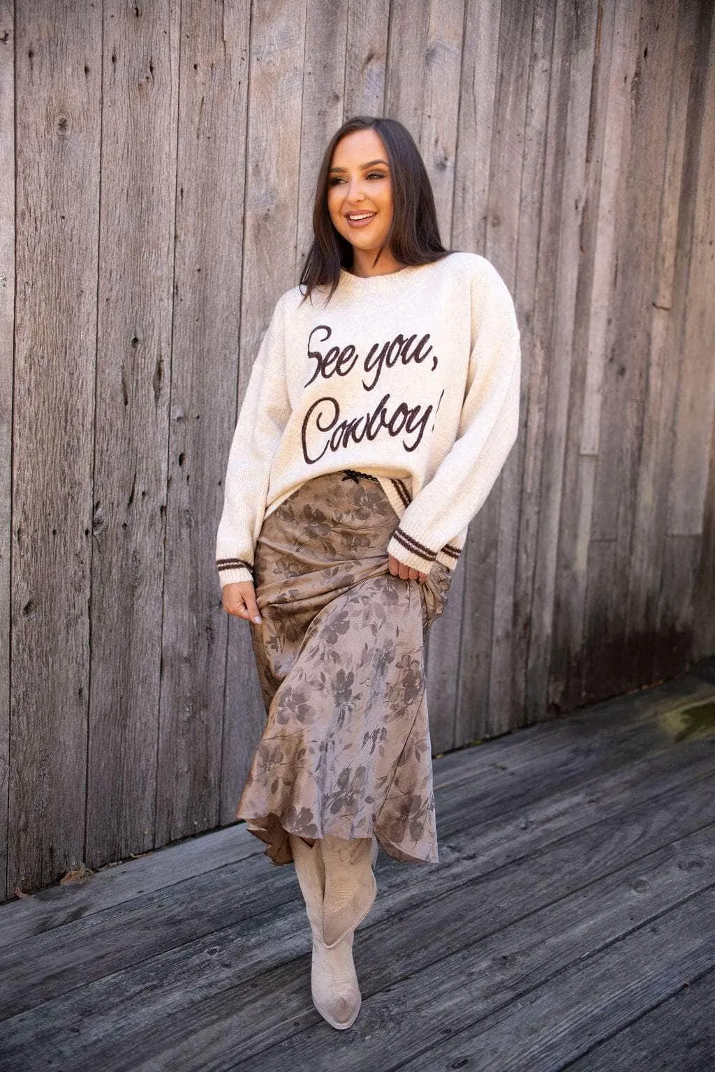 See You Cowboy Sweater sold by LANE 201 product image thumbnail 2