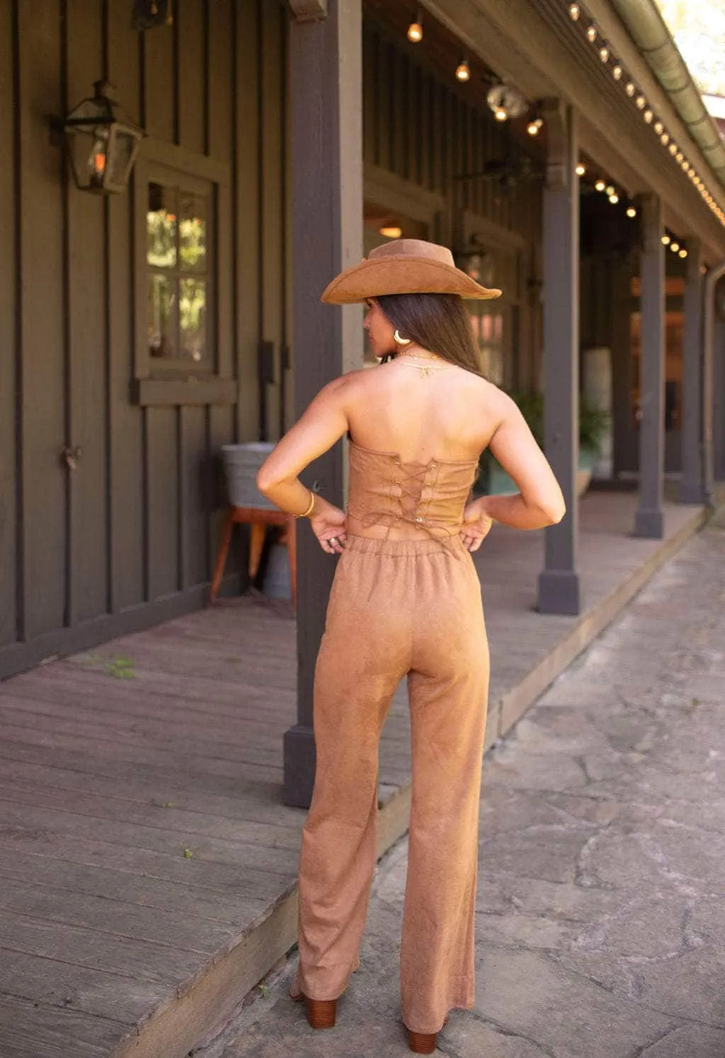 Sundown Siren Belted Top sold by LANE 201 product image thumbnail 2