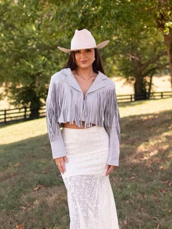 Boho Soul Faux Suede Jacket sold by LANE 201