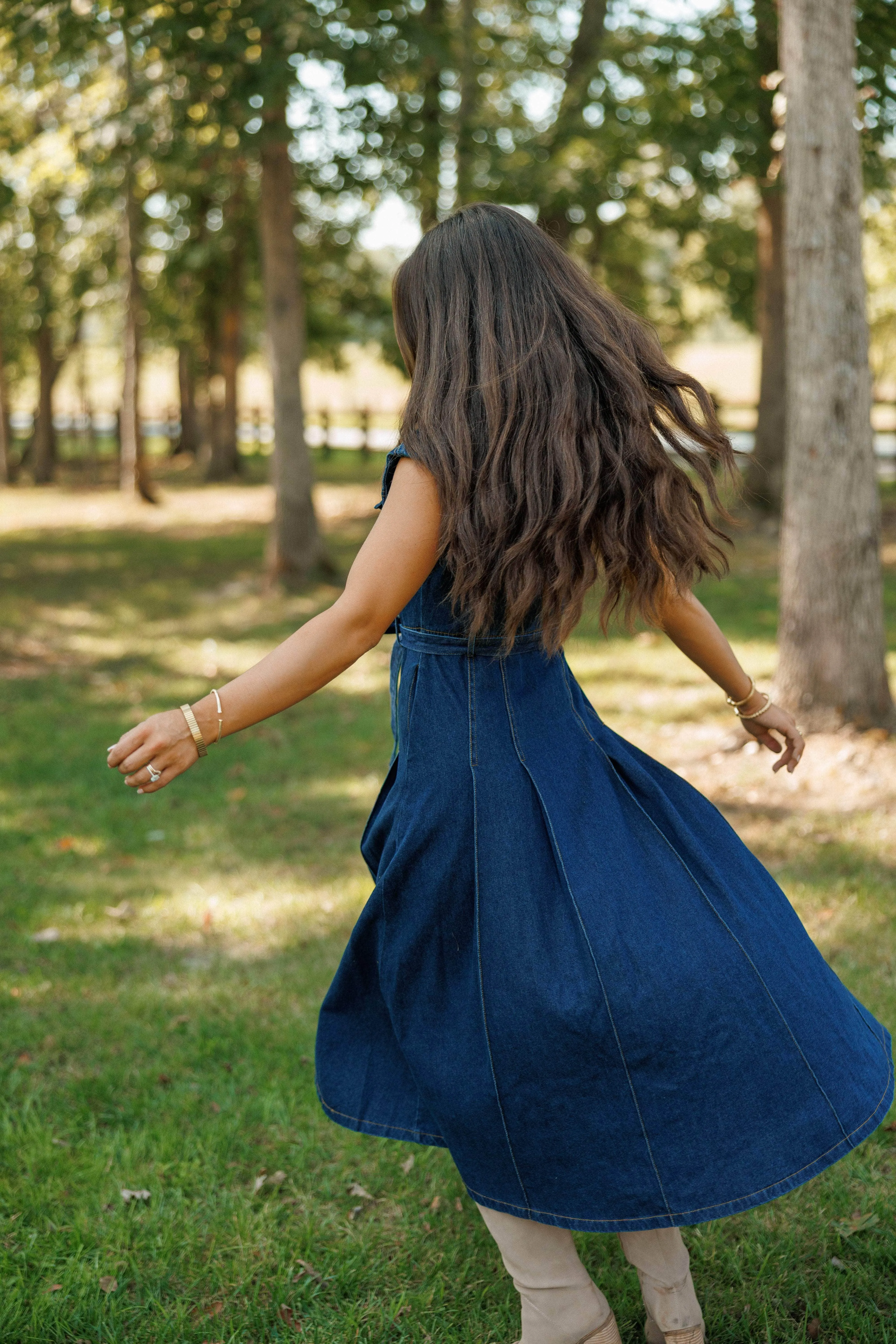 Denim Days Ahead Dress sold by LANE 201 product image thumbnail 5