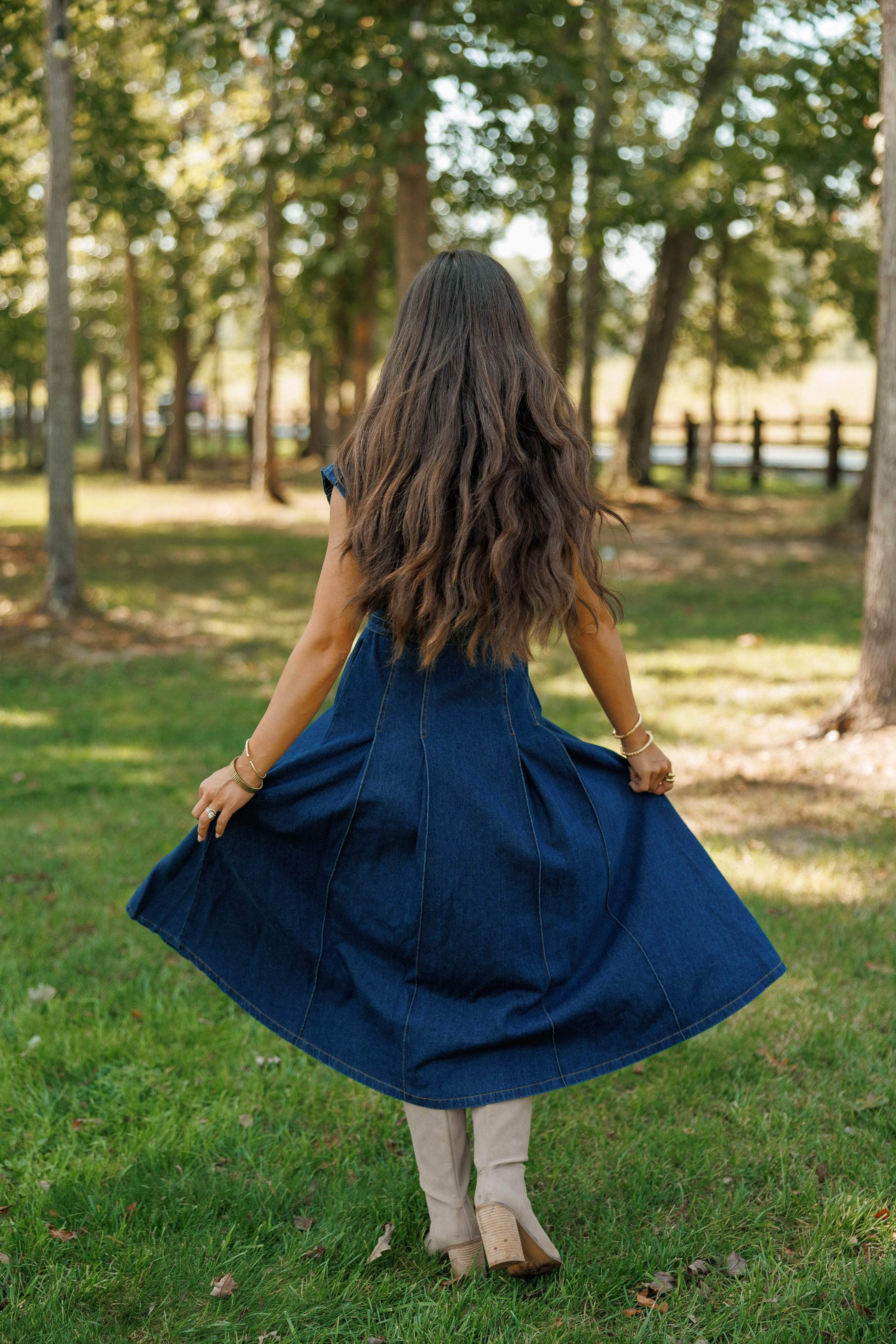 Denim Days Ahead Dress sold by LANE 201 product image thumbnail 2