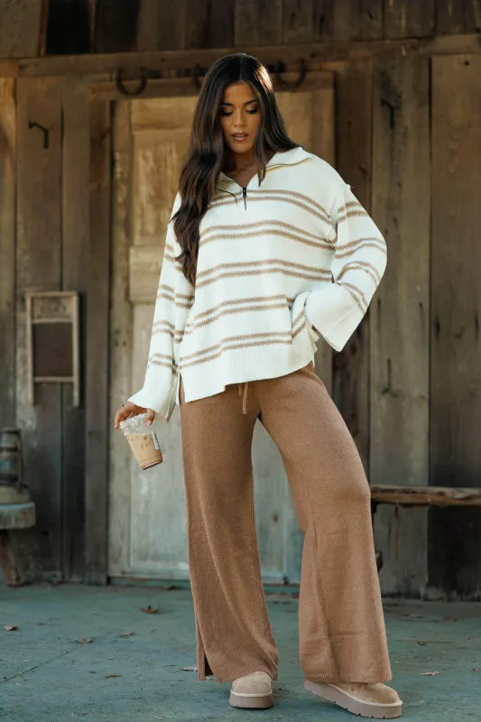 Weekend Blend Knit Pullover sold by LANE 201