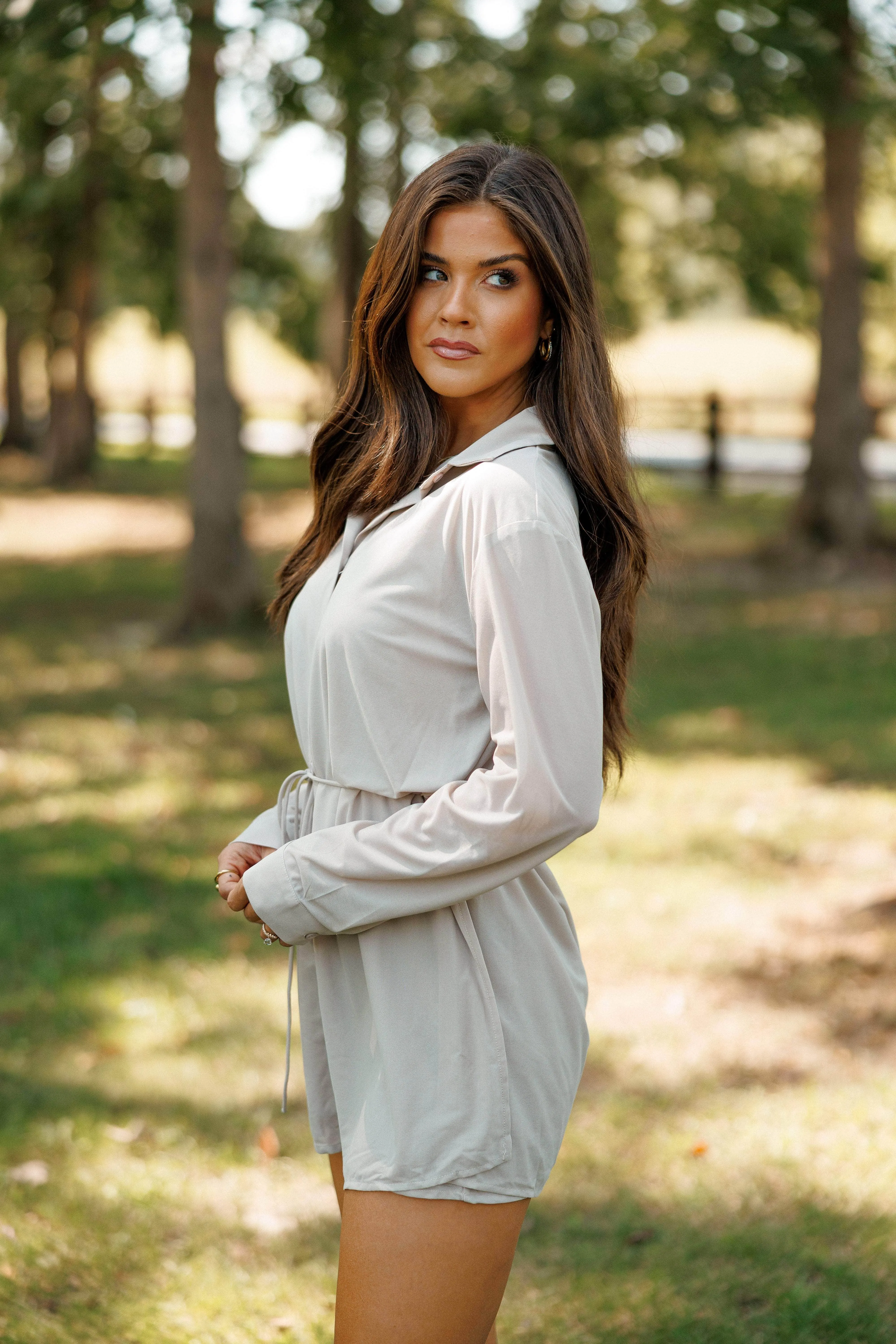 Effortless Hour Mesh Romper sold by LANE 201 product image thumbnail 4