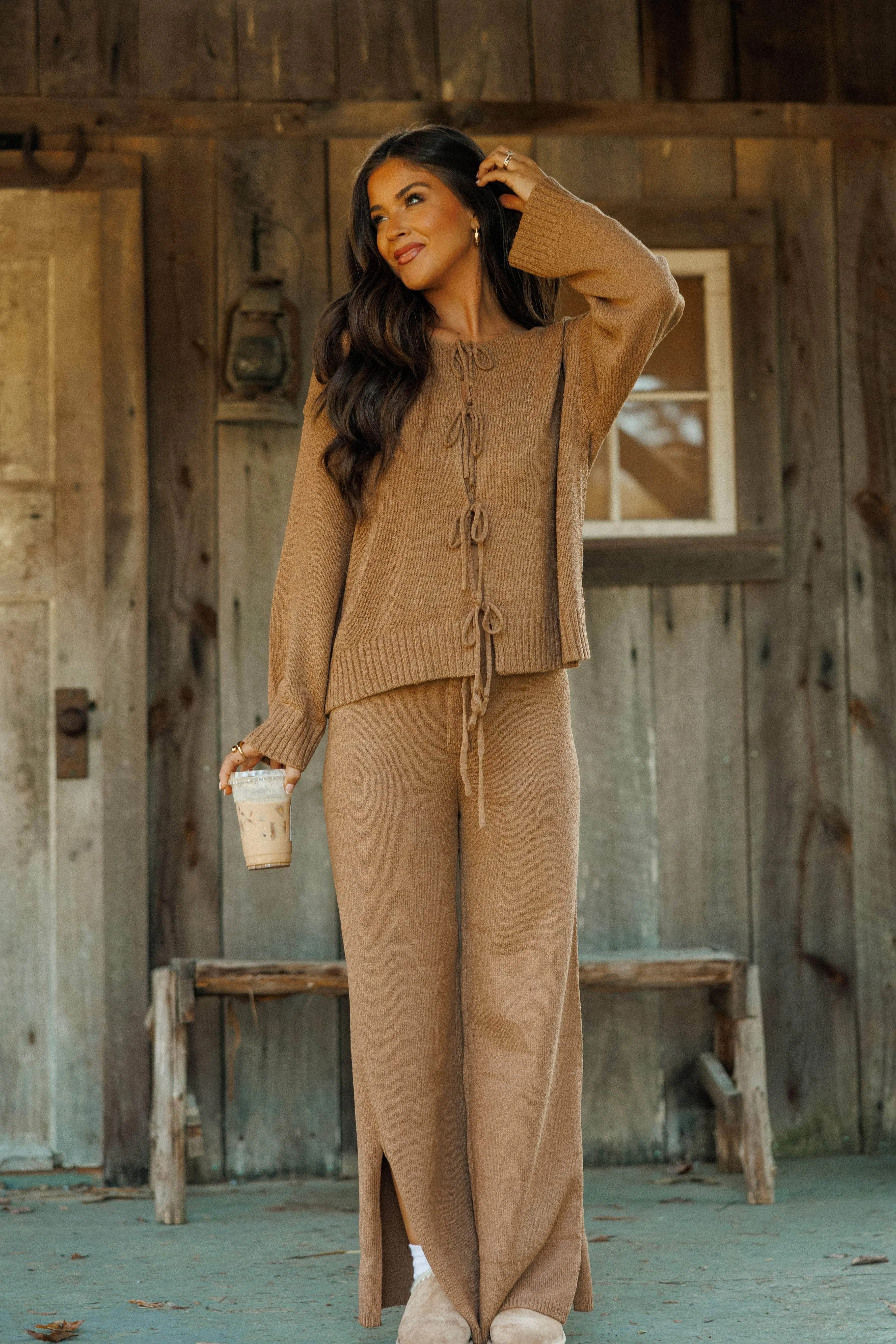 Cabin Mornings Knit Pants sold by LANE 201 product image thumbnail 3