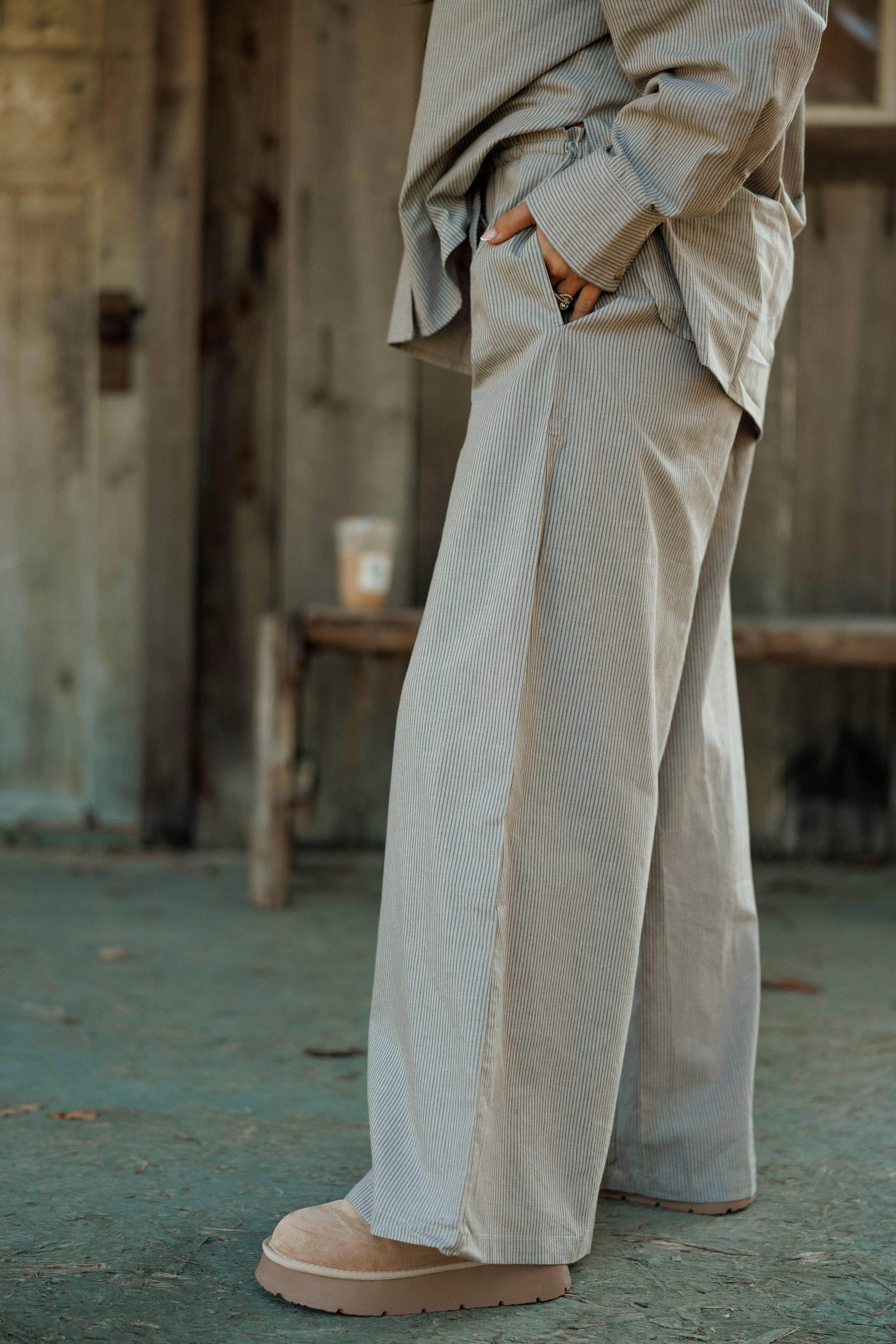 Second Cup Striped Pants sold by LANE 201 product image thumbnail 5