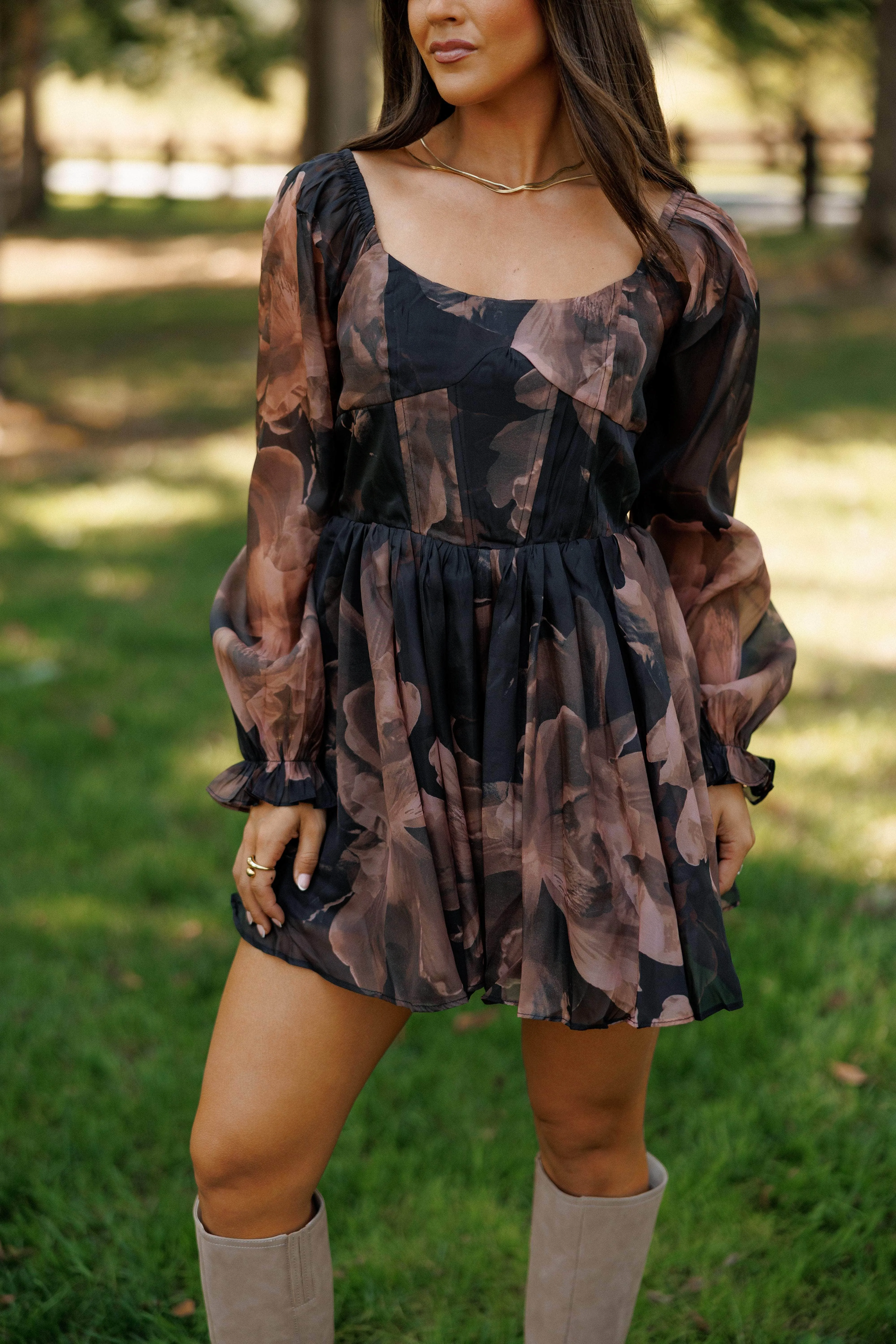 Evenfall Floral Romper sold by LANE 201 product image thumbnail 3