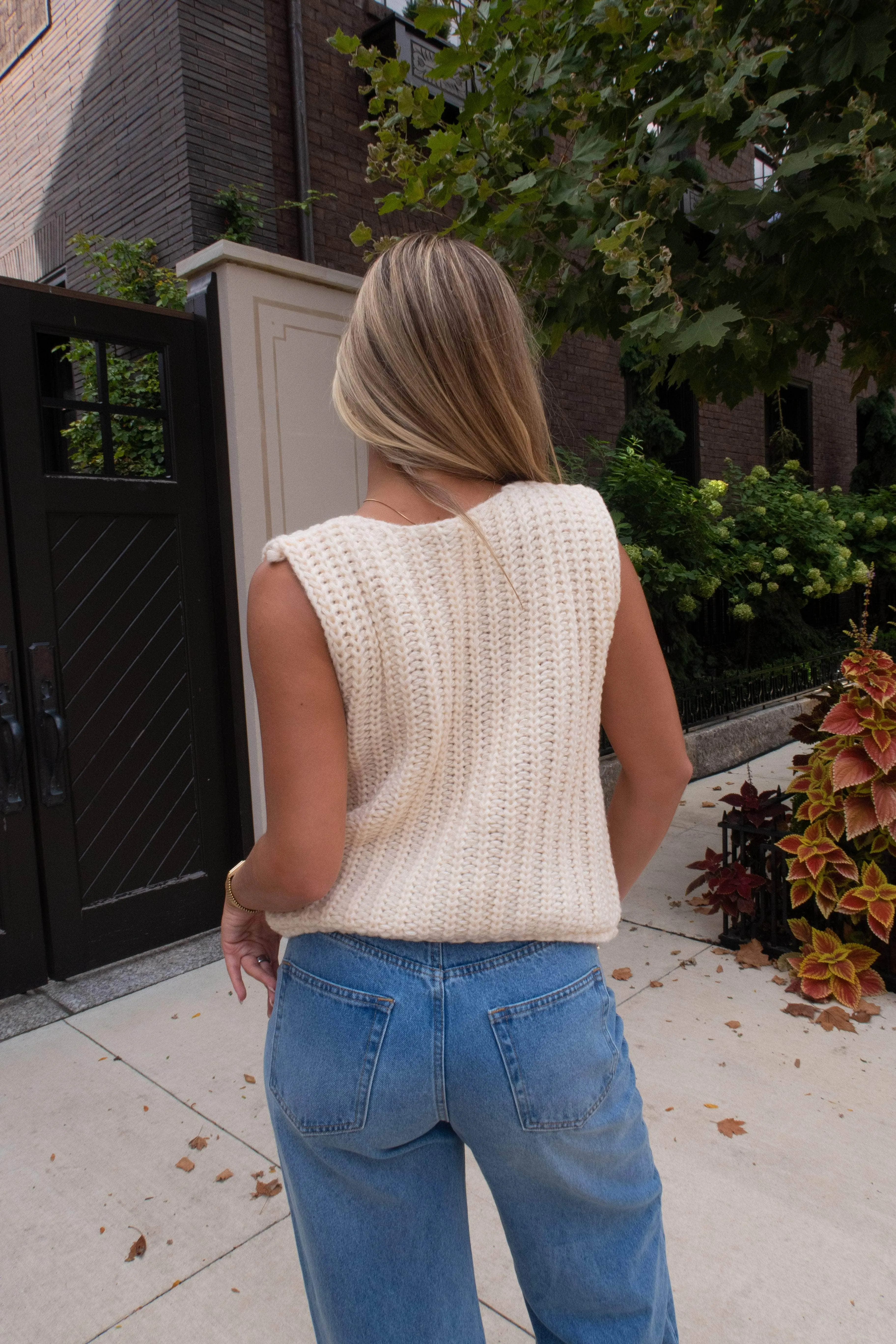 Chai Break Sweater Vest sold by LANE 201 product image thumbnail 2