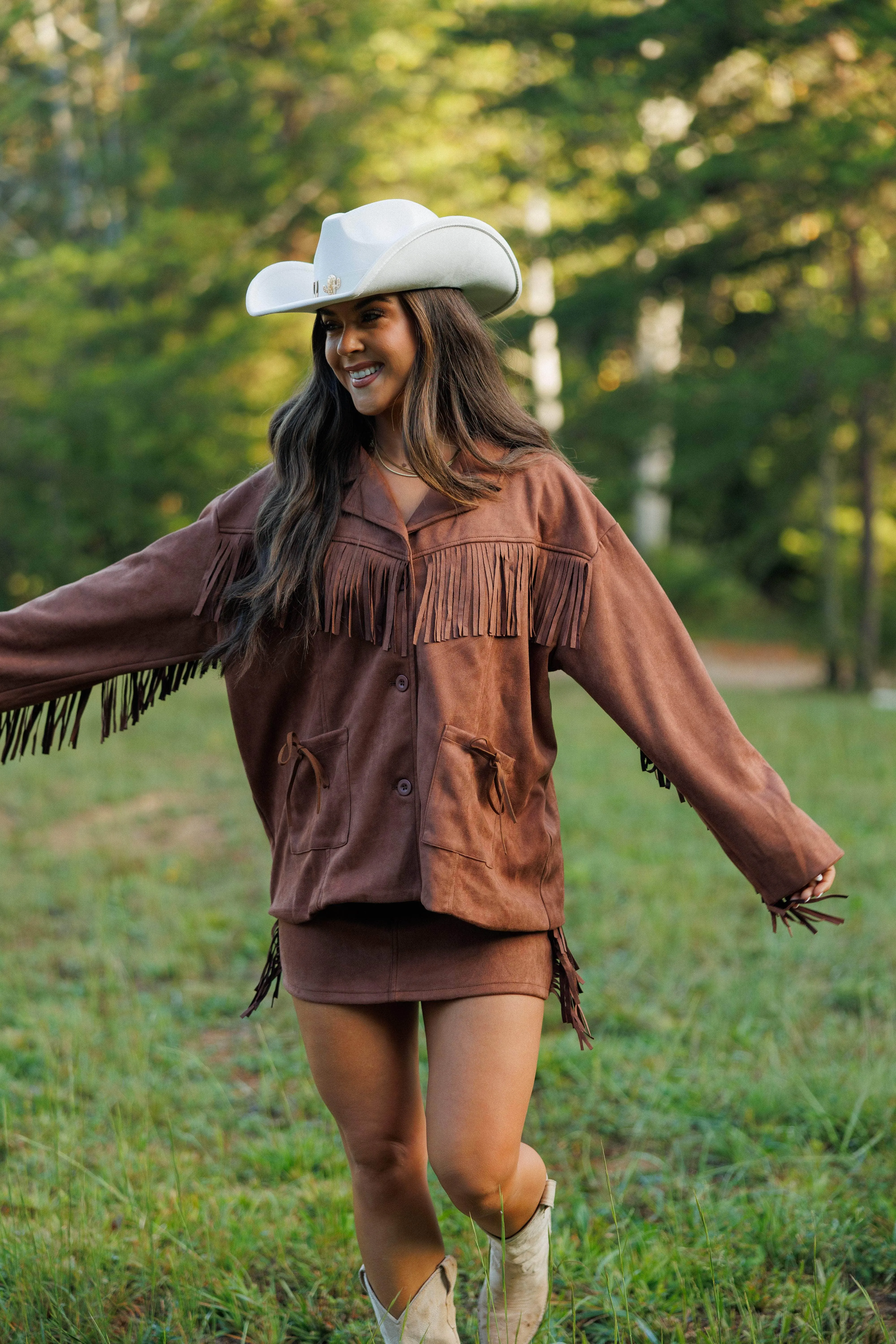 Golden Rodeo Suede Jacket sold by LANE 201 product image thumbnail 4