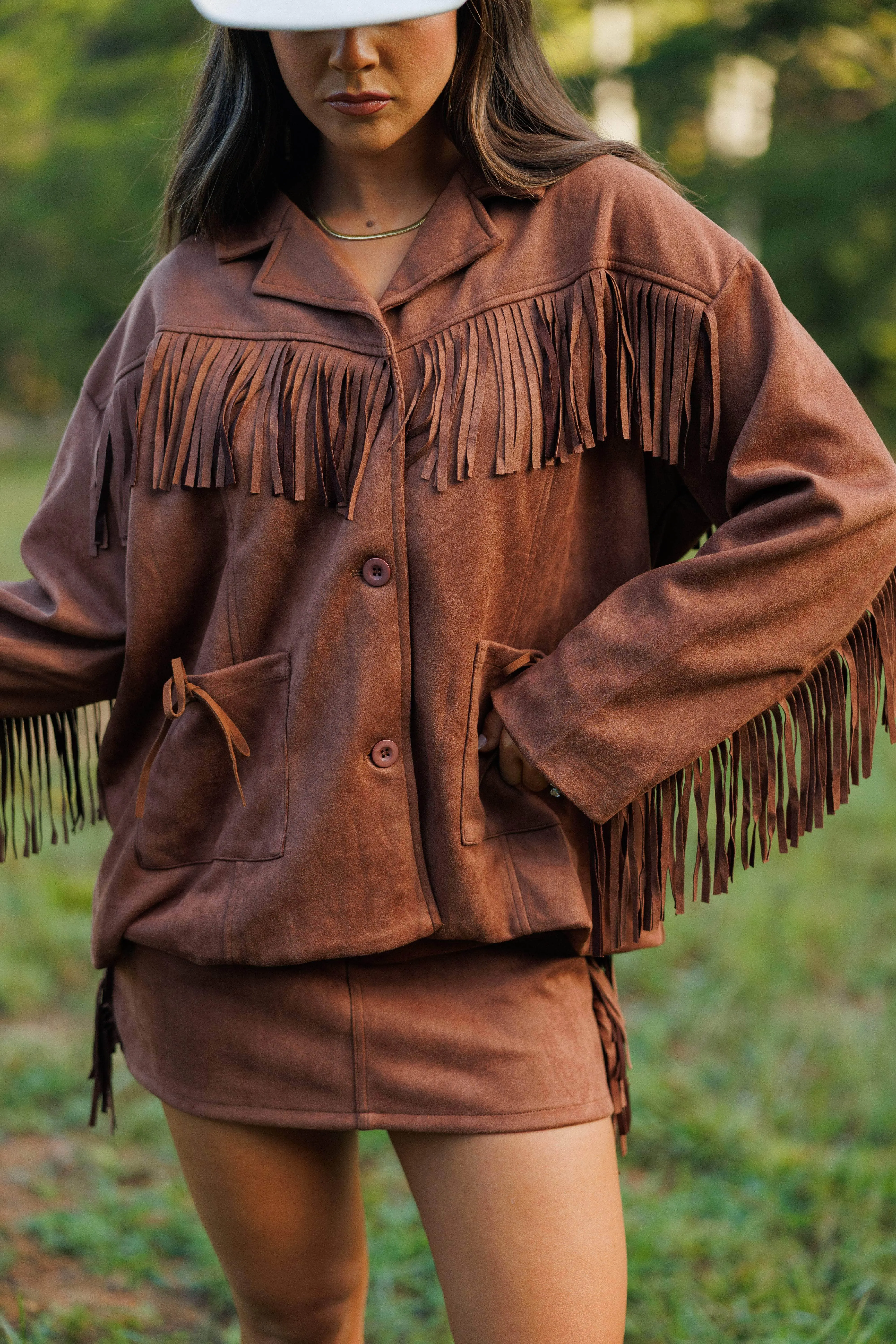 Golden Rodeo Suede Jacket sold by LANE 201 product image thumbnail 3