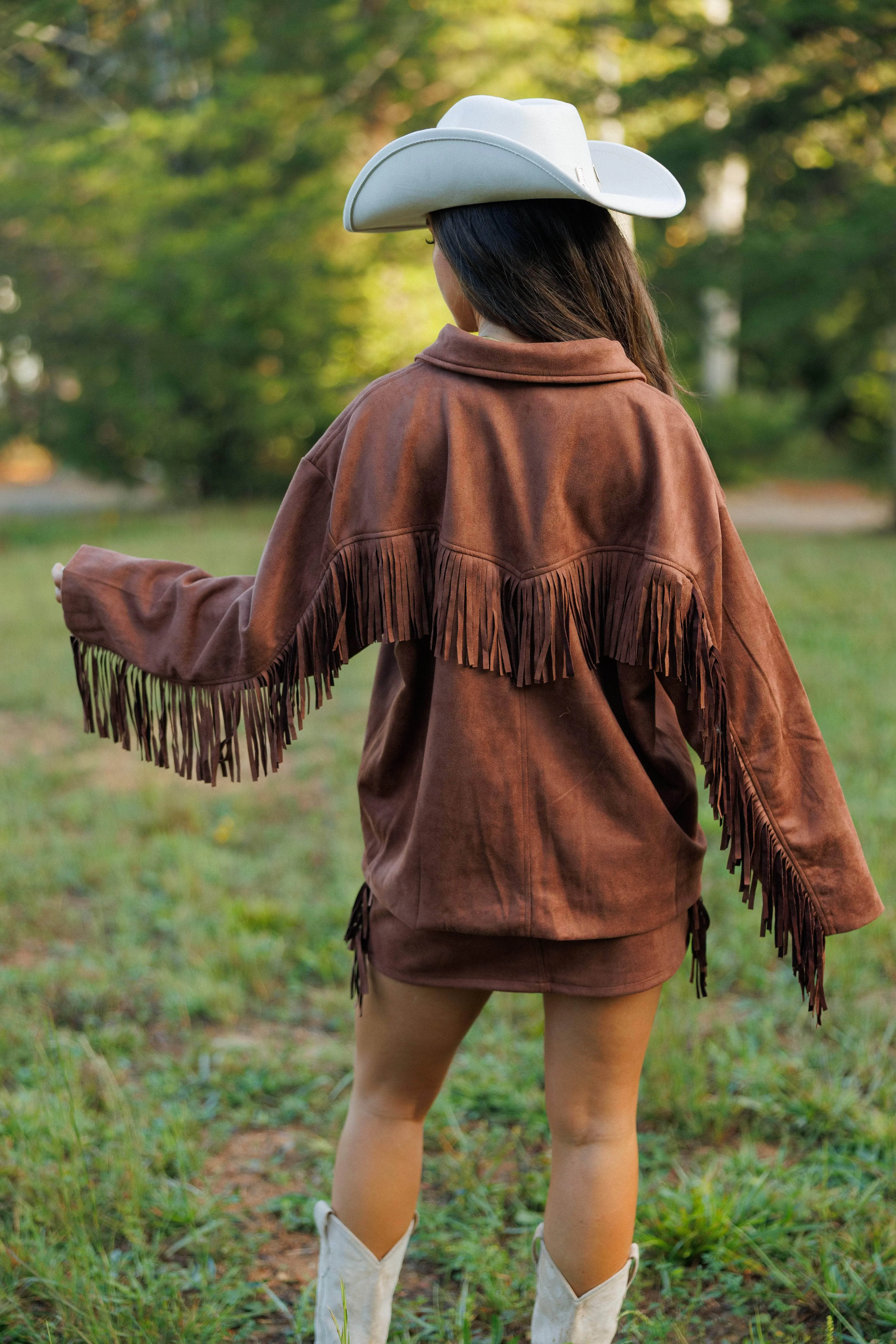 Golden Rodeo Suede Jacket sold by LANE 201 product image thumbnail 2