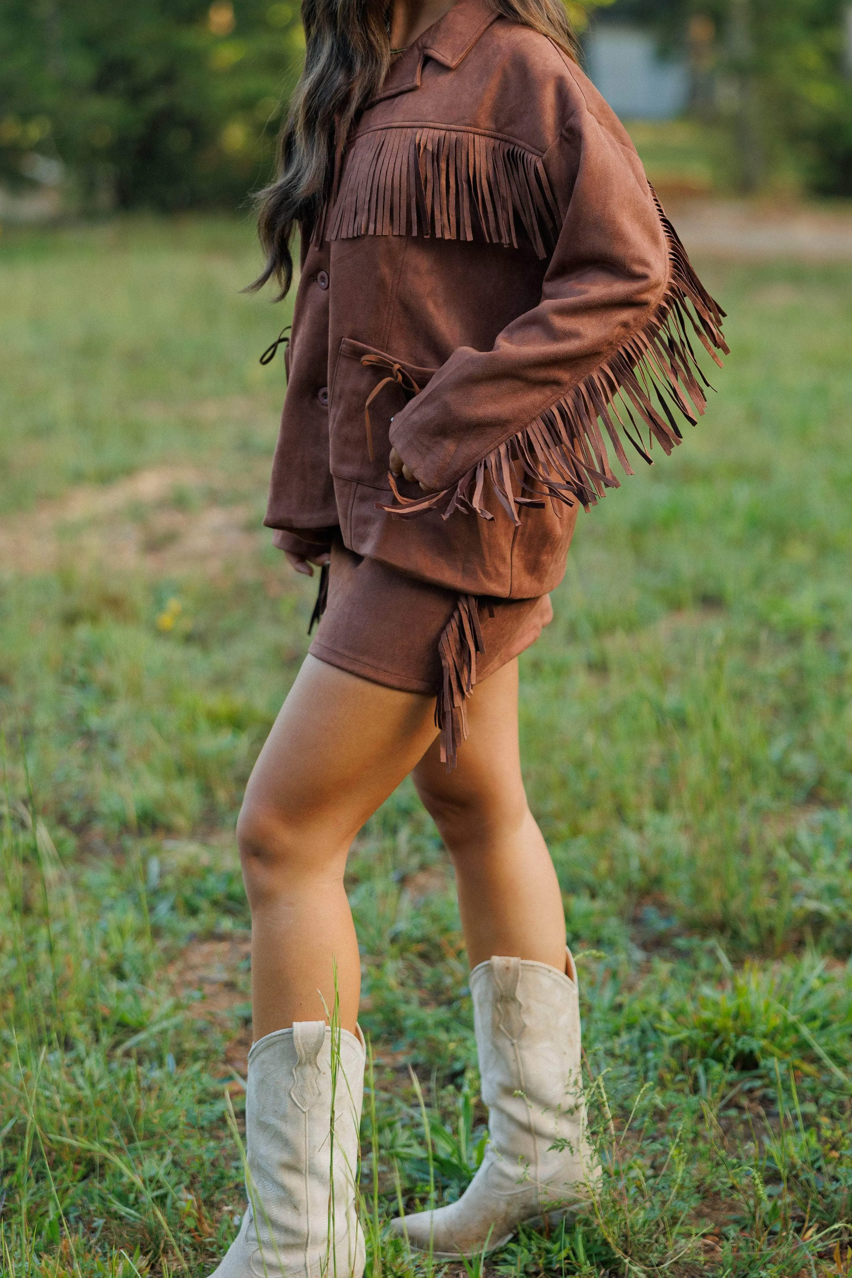 Golden Rodeo Suede Jacket sold by LANE 201 product image thumbnail 5