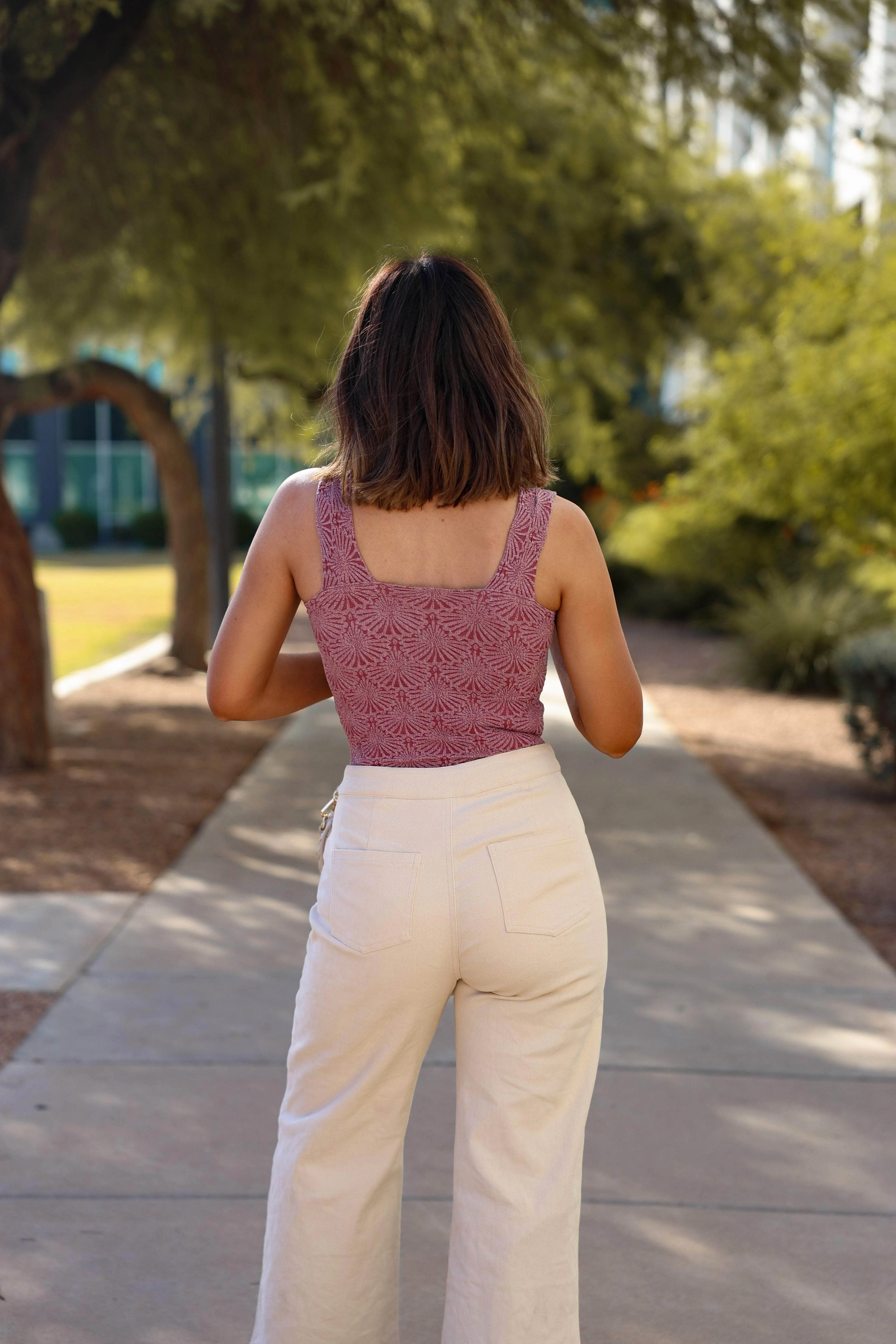 Dahlia Seamless Tank sold by LANE 201 product image thumbnail 3