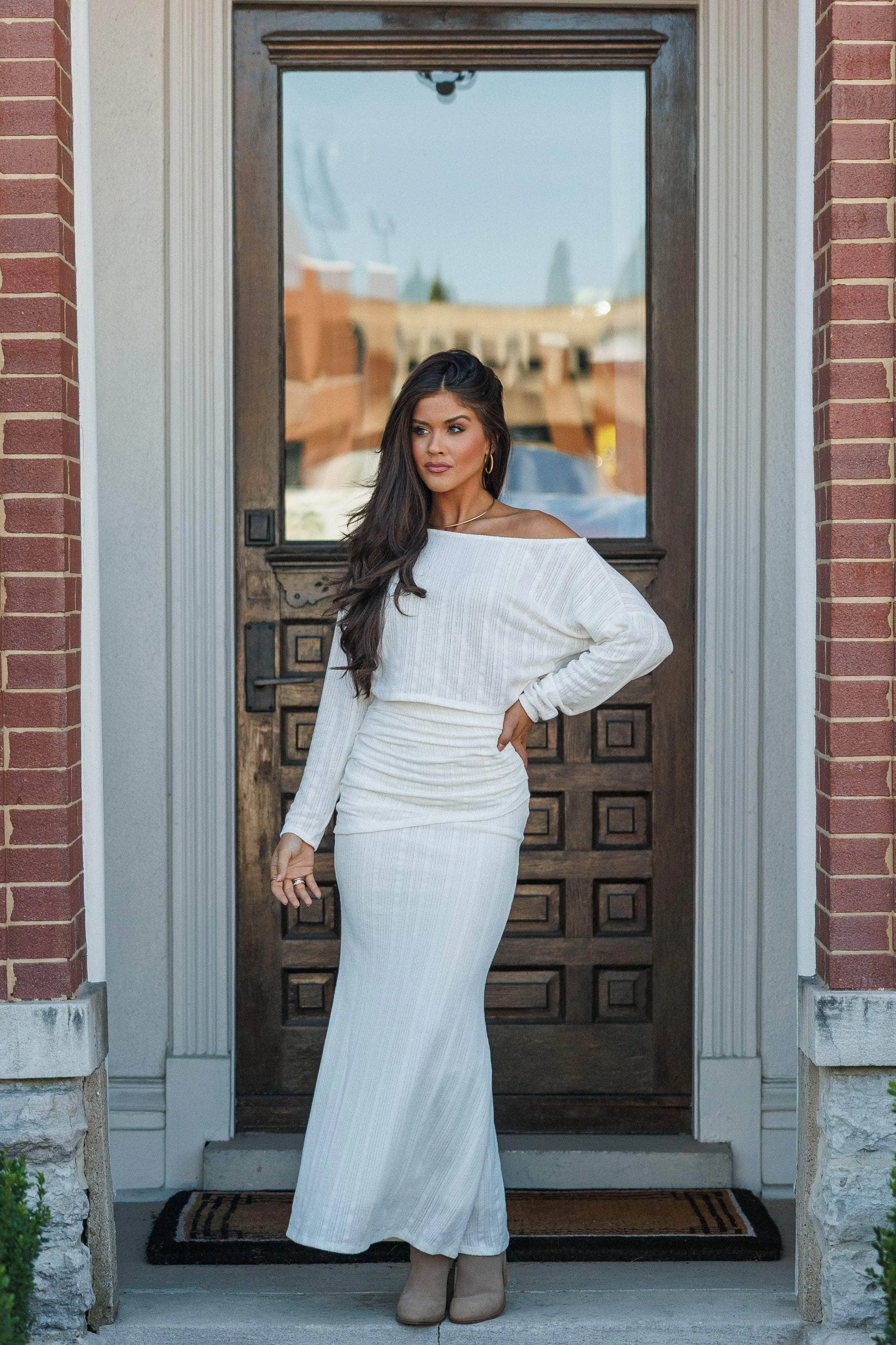 Cozy Luxe Skirt sold by LANE 201 product image thumbnail 5