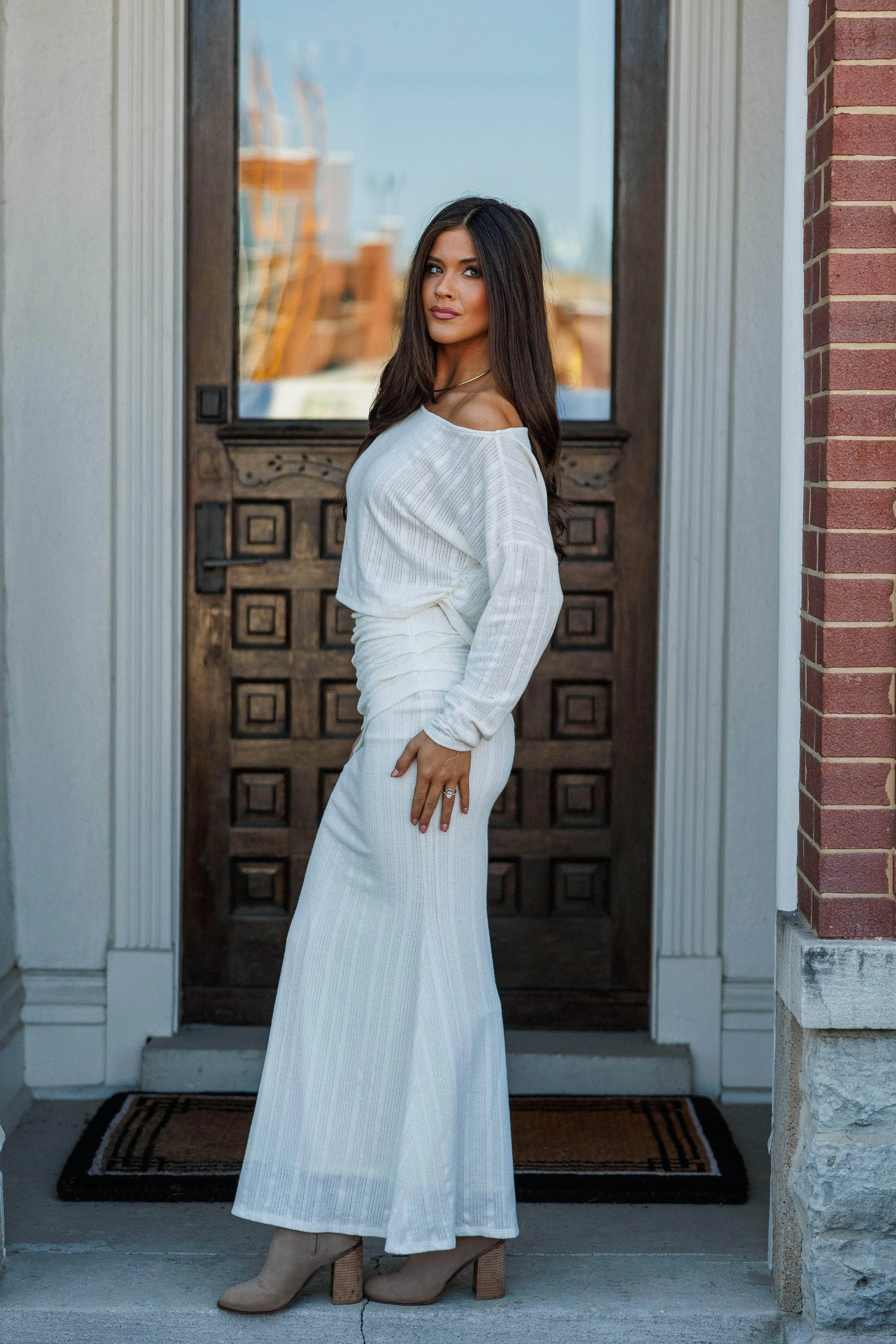 Cozy Luxe Skirt sold by LANE 201 product image thumbnail 4