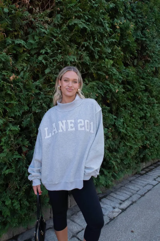 Lane 201 Mock Neck Sweatshirt sold by LANE 201