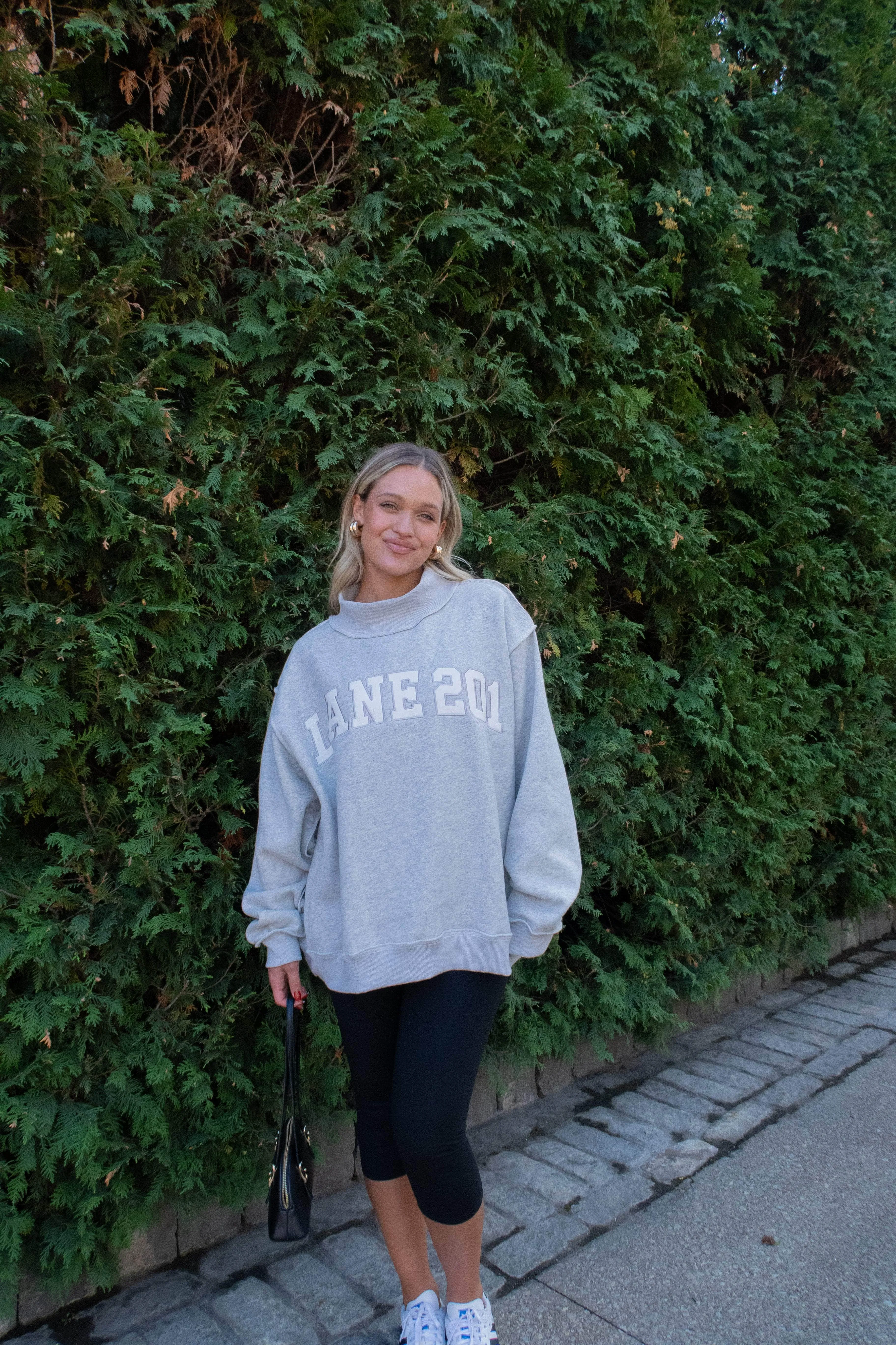 Lane 201 Mock Neck Sweatshirt sold by LANE 201 product image thumbnail 4