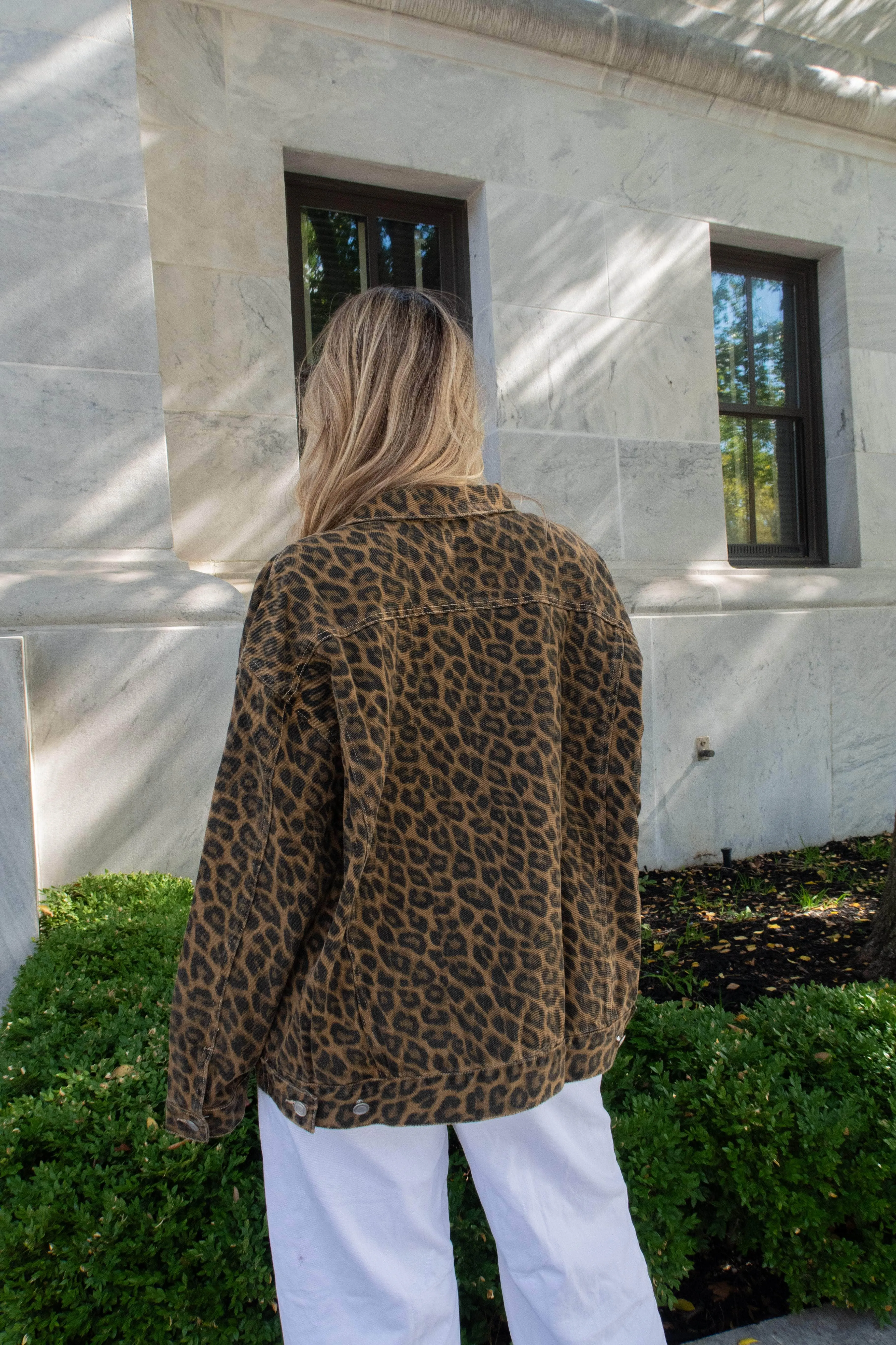 Oversized Leopard Jacket sold by LANE 201 product image thumbnail 2