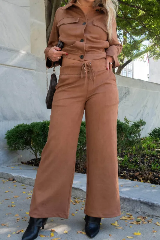 Modern Cowgirl Suede Pants sold by LANE 201