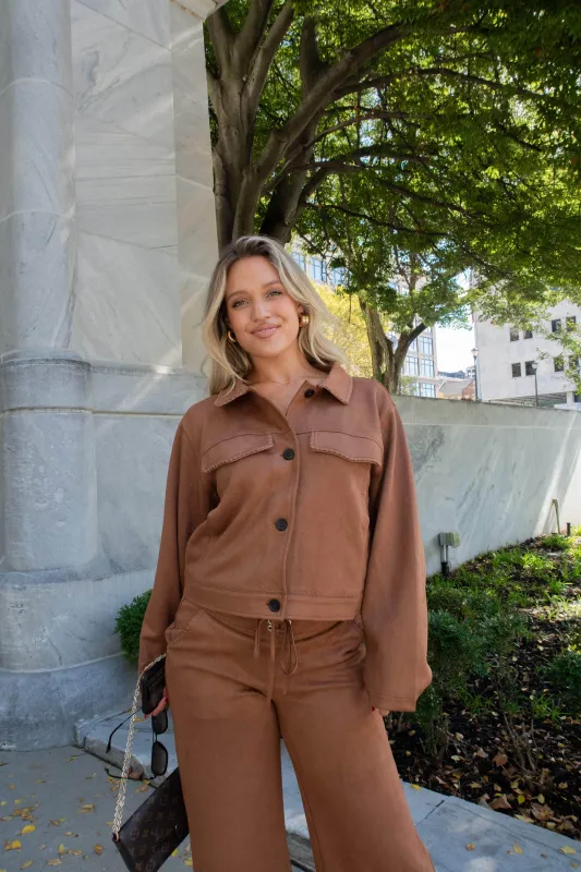 Modern Cowgirl Suede Jacket sold by LANE 201