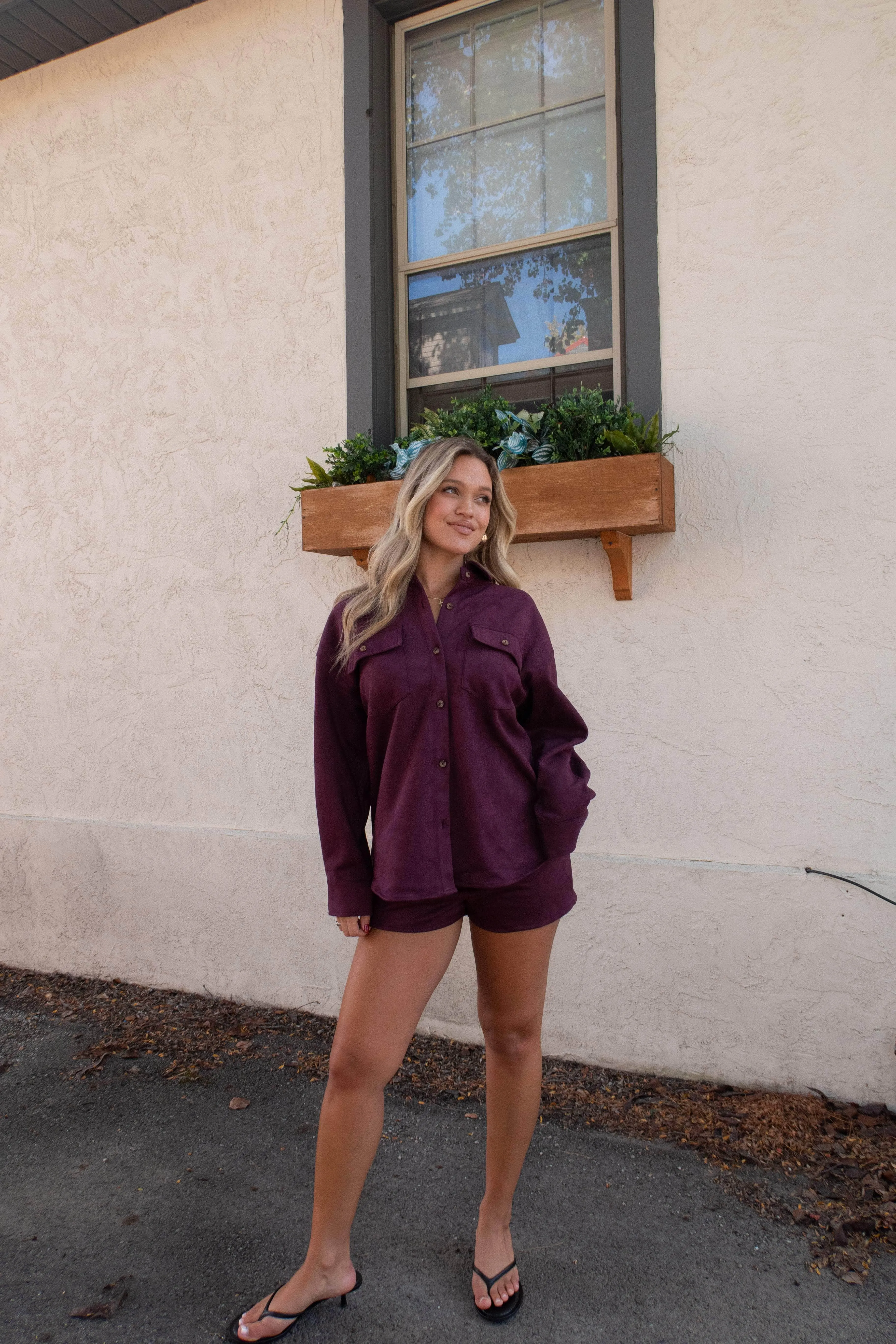 Favorite Season Suede Shorts sold by LANE 201 product image thumbnail 4