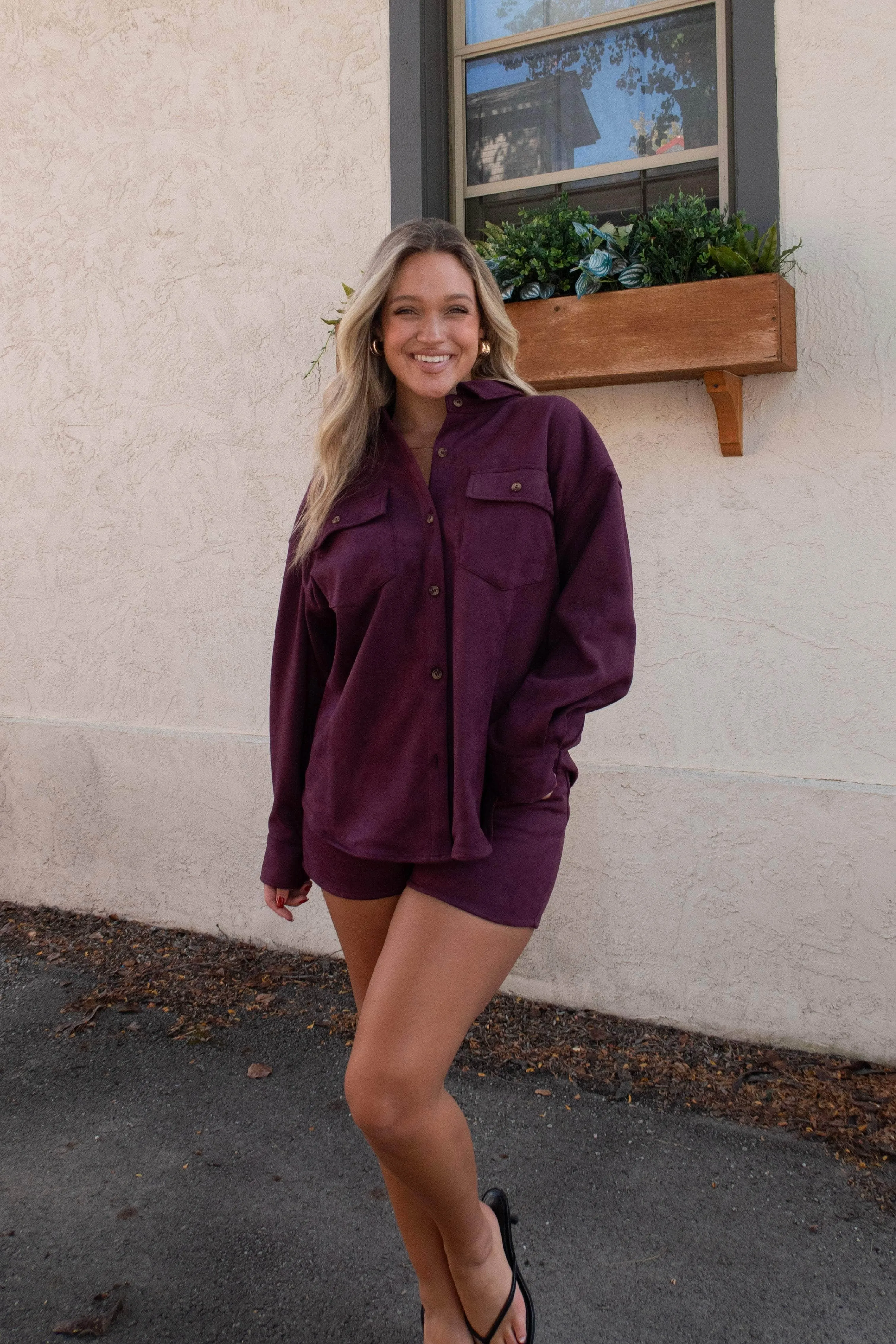 Favorite Season Suede Jacket sold by LANE 201