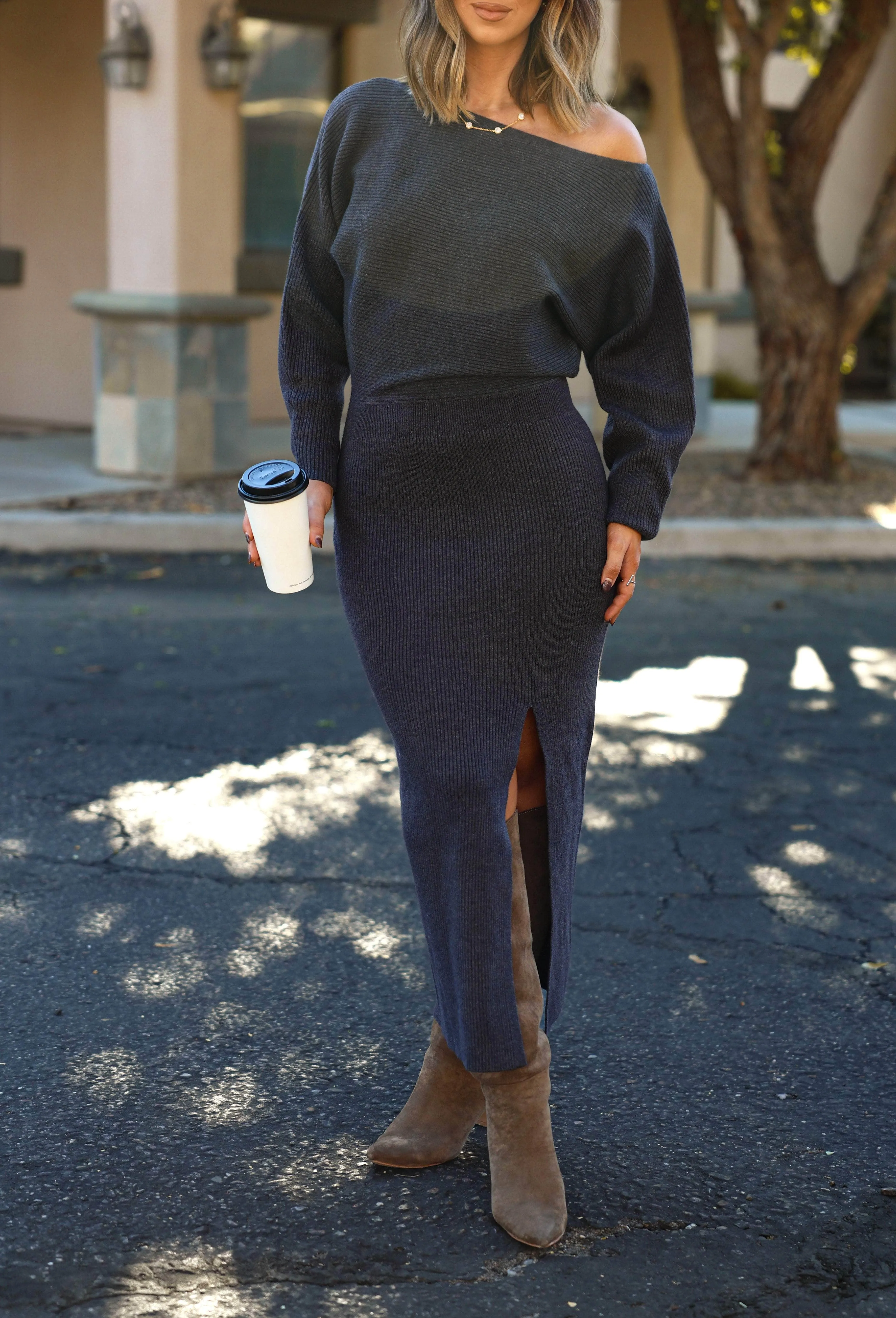 Fireside Mode Sweater Dress sold by LANE 201 product image thumbnail 4