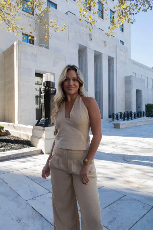 Mixed Media Top sold by LANE 201