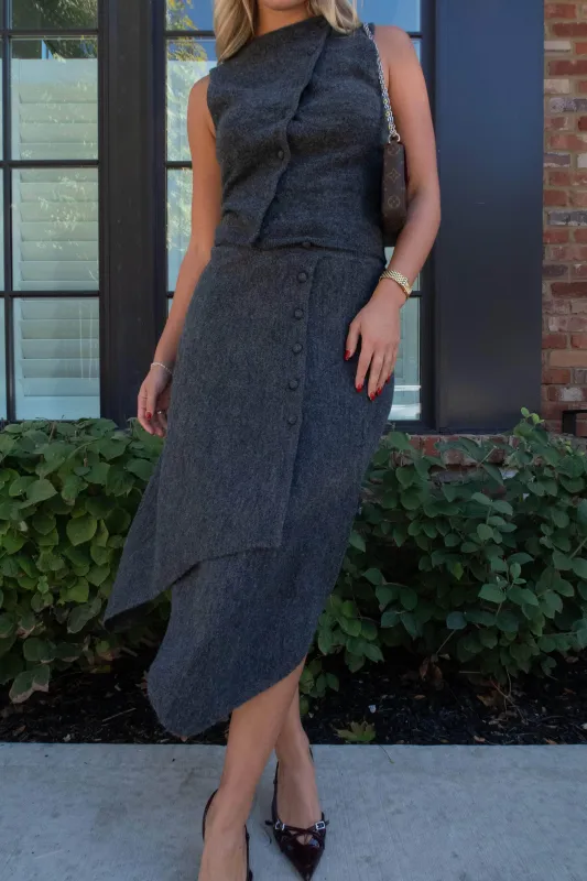 Notes And Notions Midi Skirt sold by LANE 201