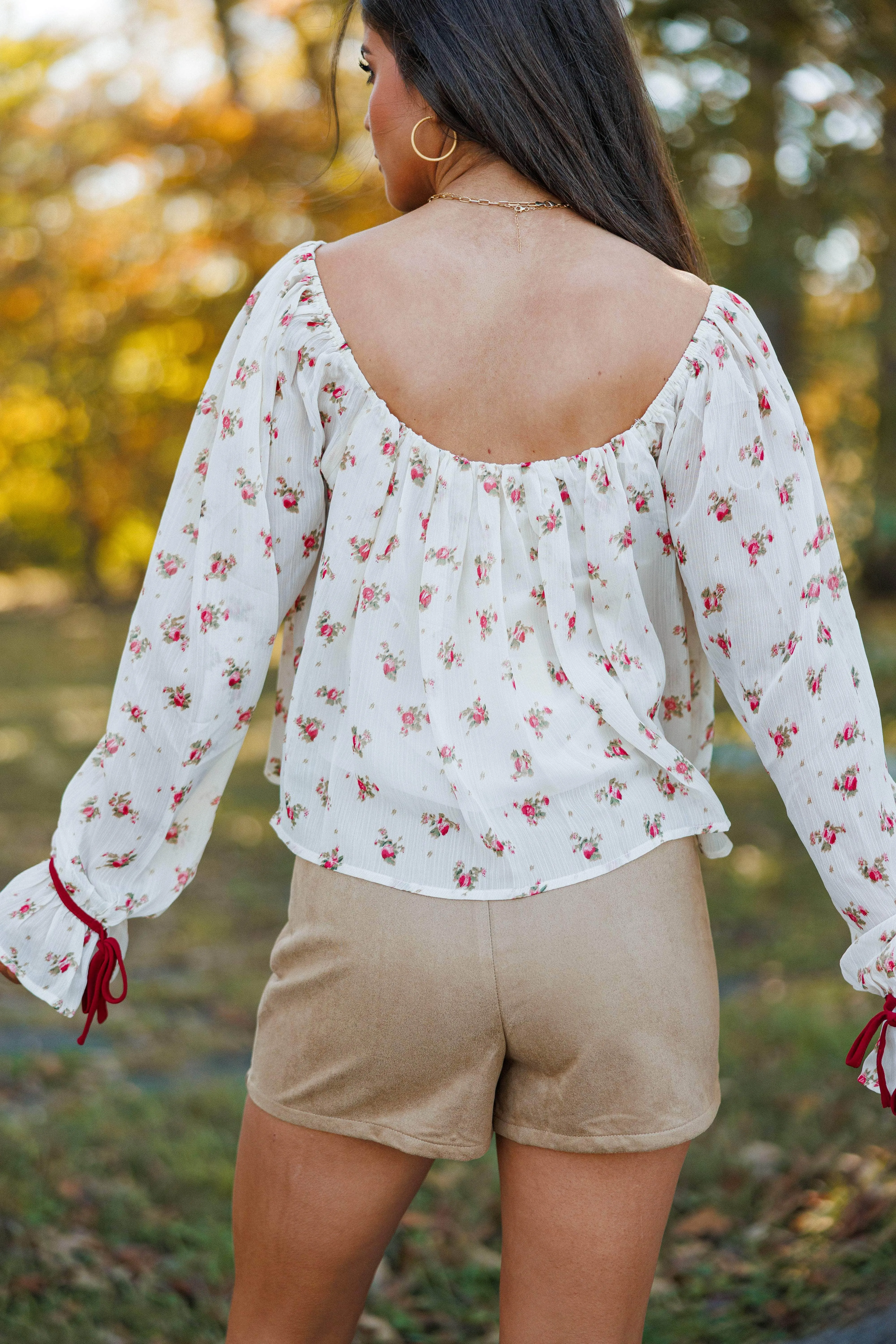 Floral Affair Chiffon Top sold by LANE 201 product image thumbnail 2