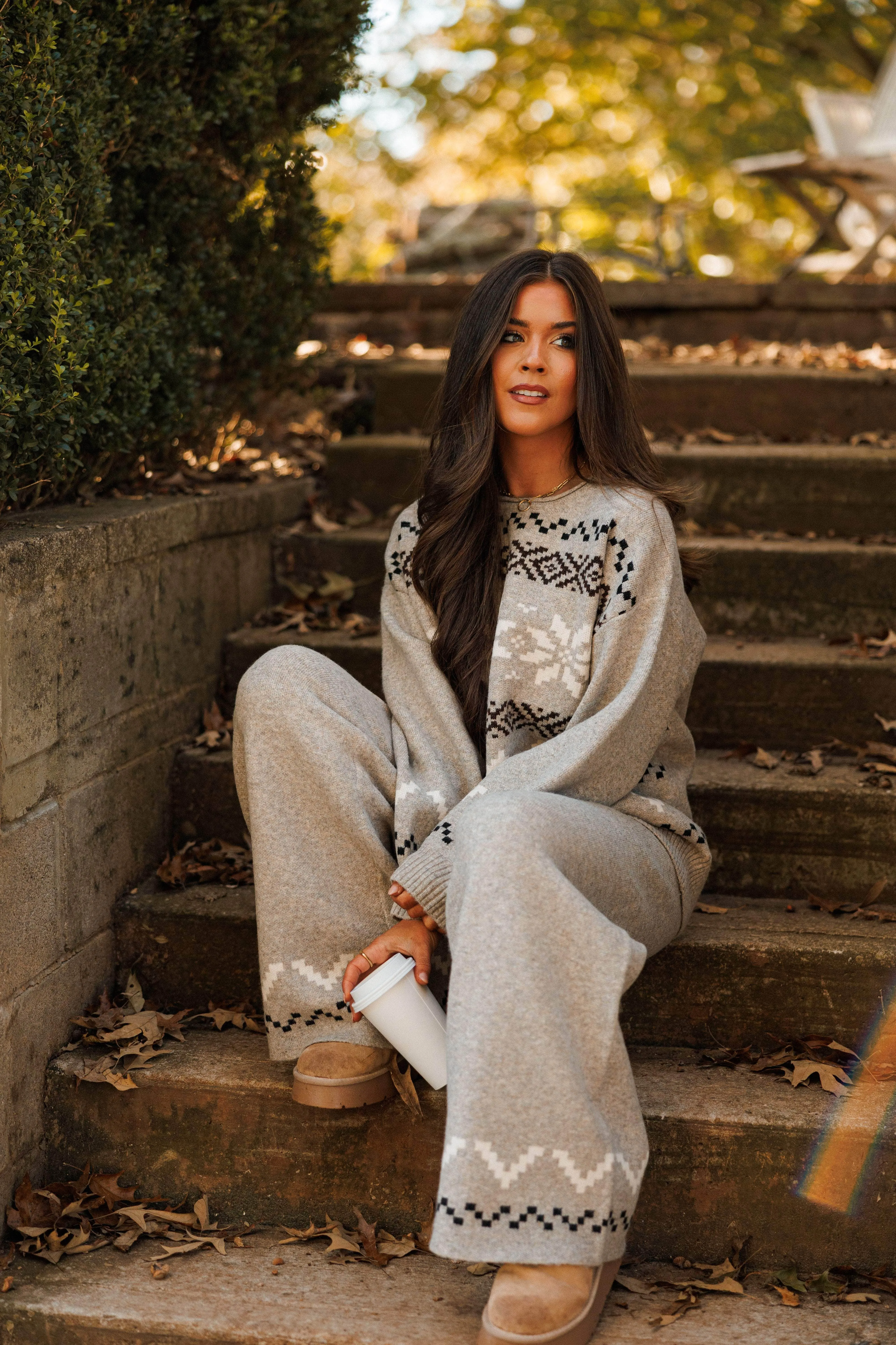 Cabin Cozy Sweater Pants sold by LANE 201 product image thumbnail 4