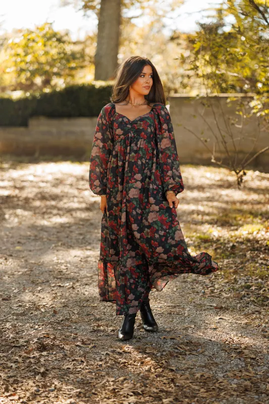 Maple Kiss Maxi Dress sold by LANE 201