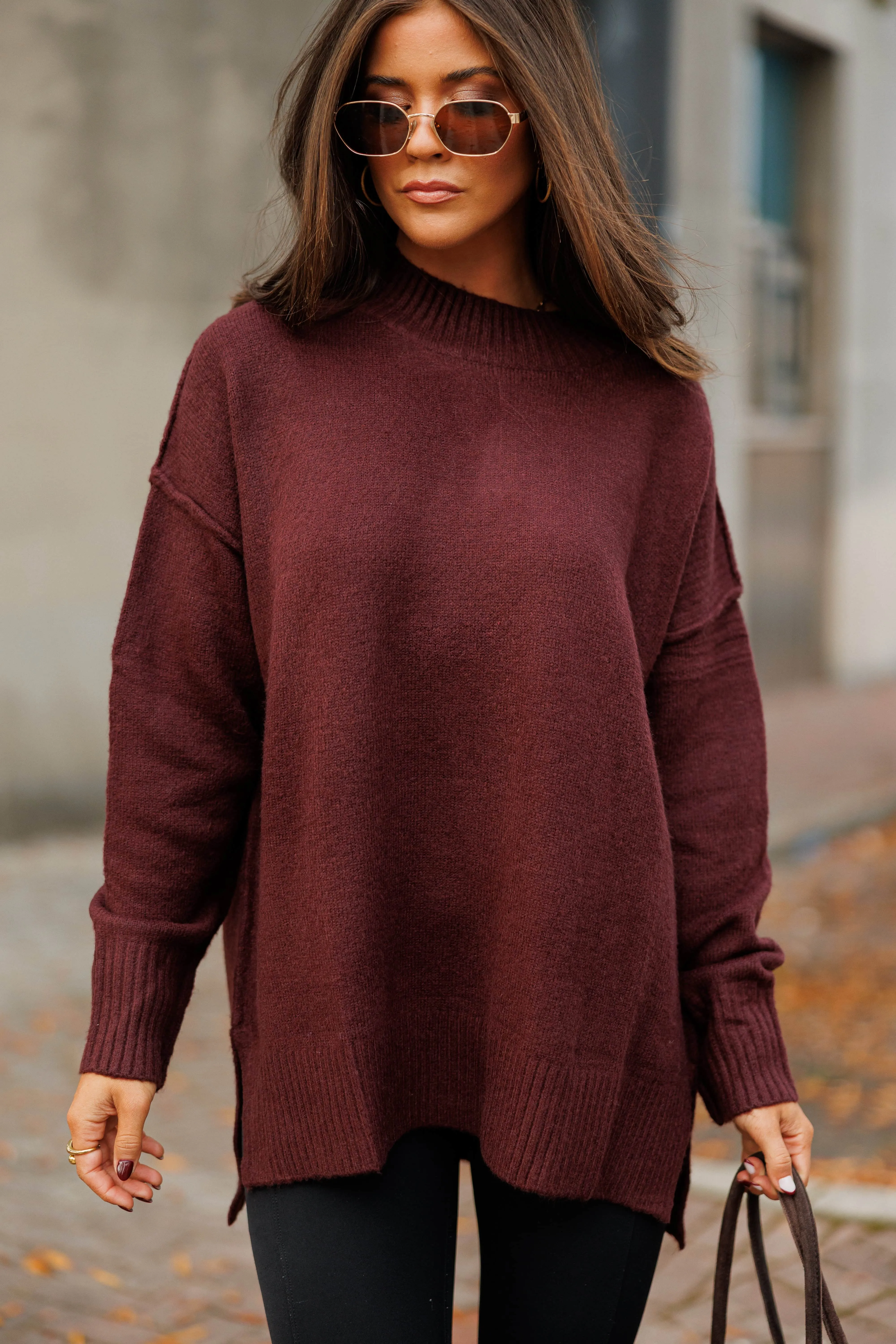 Cabernet Comfort Sweater sold by LANE 201 product image thumbnail 2