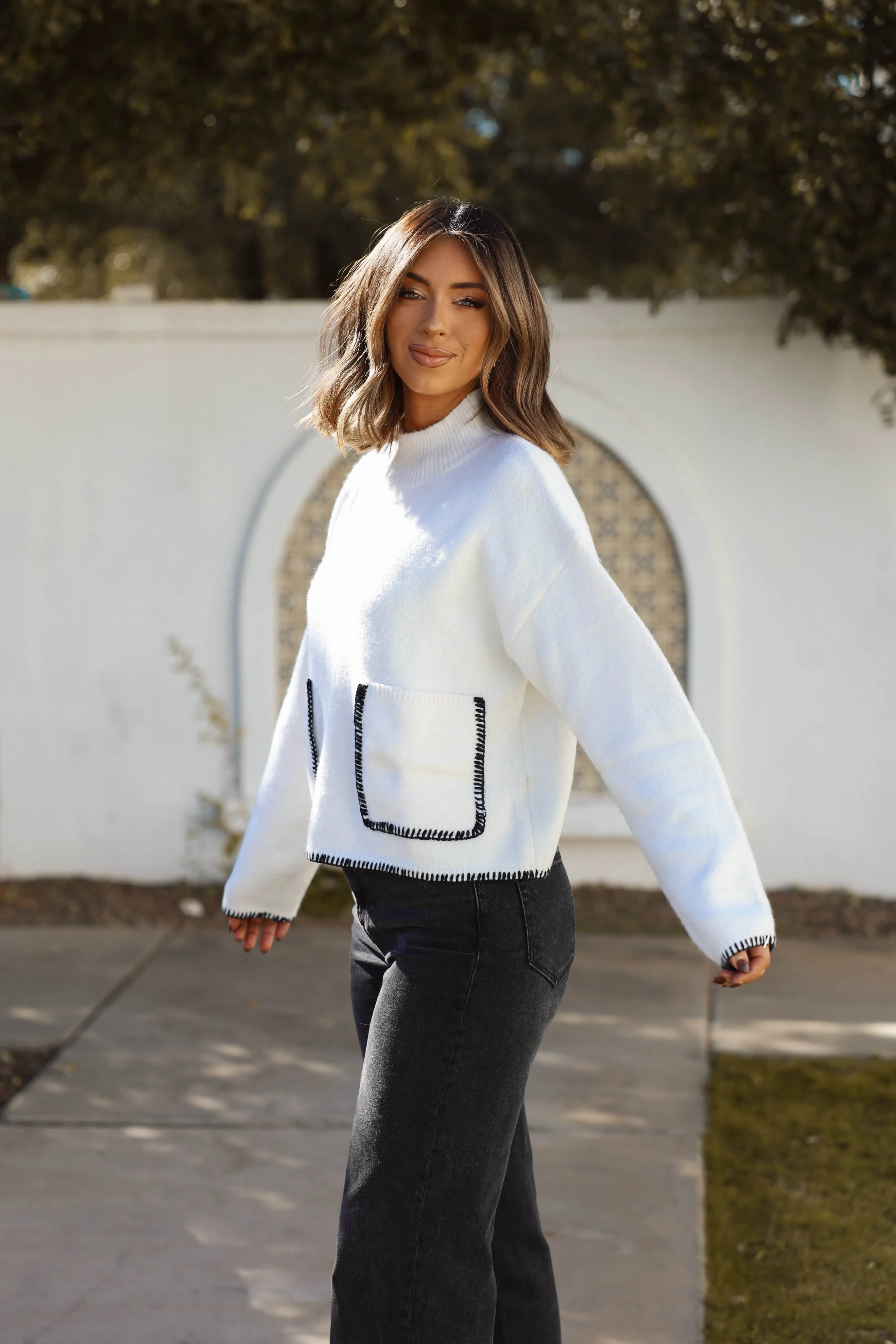 Cloudline Pocket Sweater sold by LANE 201 product image thumbnail 3
