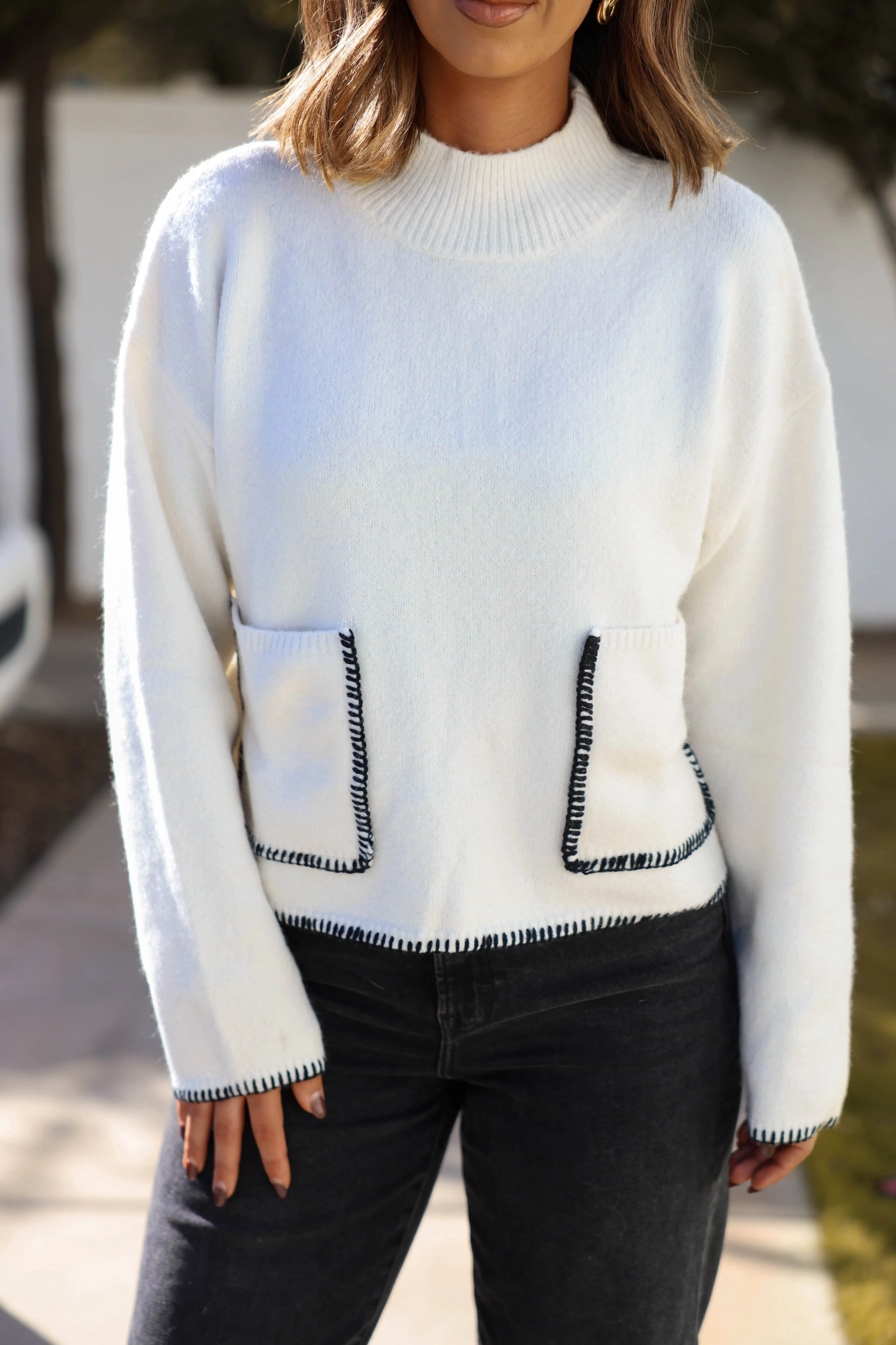 Cloudline Pocket Sweater sold by LANE 201 product image thumbnail 2