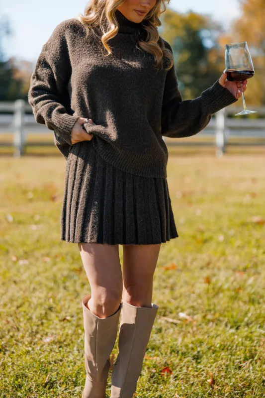 Gathered Together Skirt sold by LANE 201