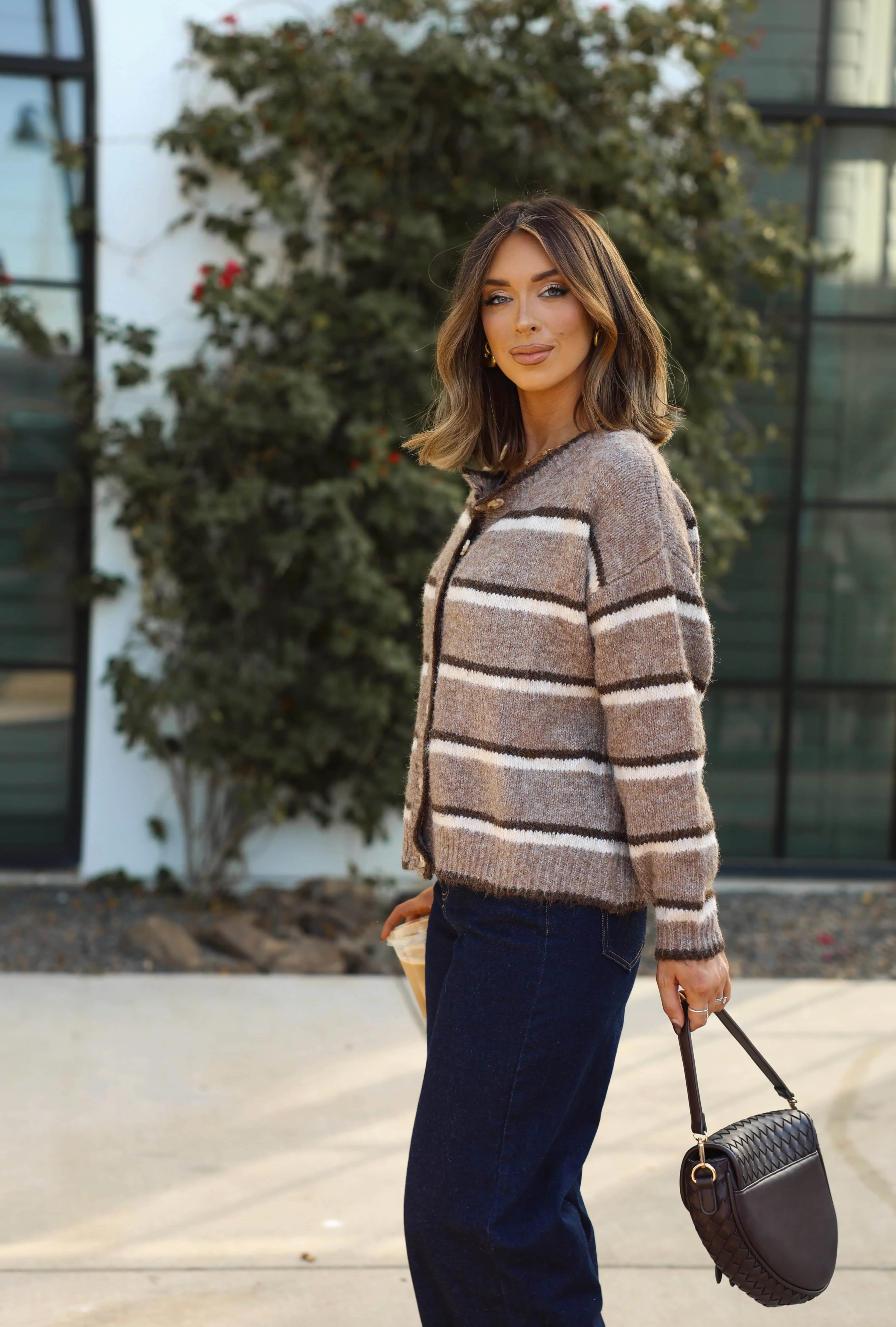 Cafe Date Cardigan sold by LANE 201 product image thumbnail 4