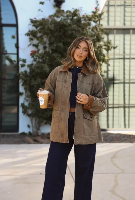 The Hayes Jacket sold by LANE 201