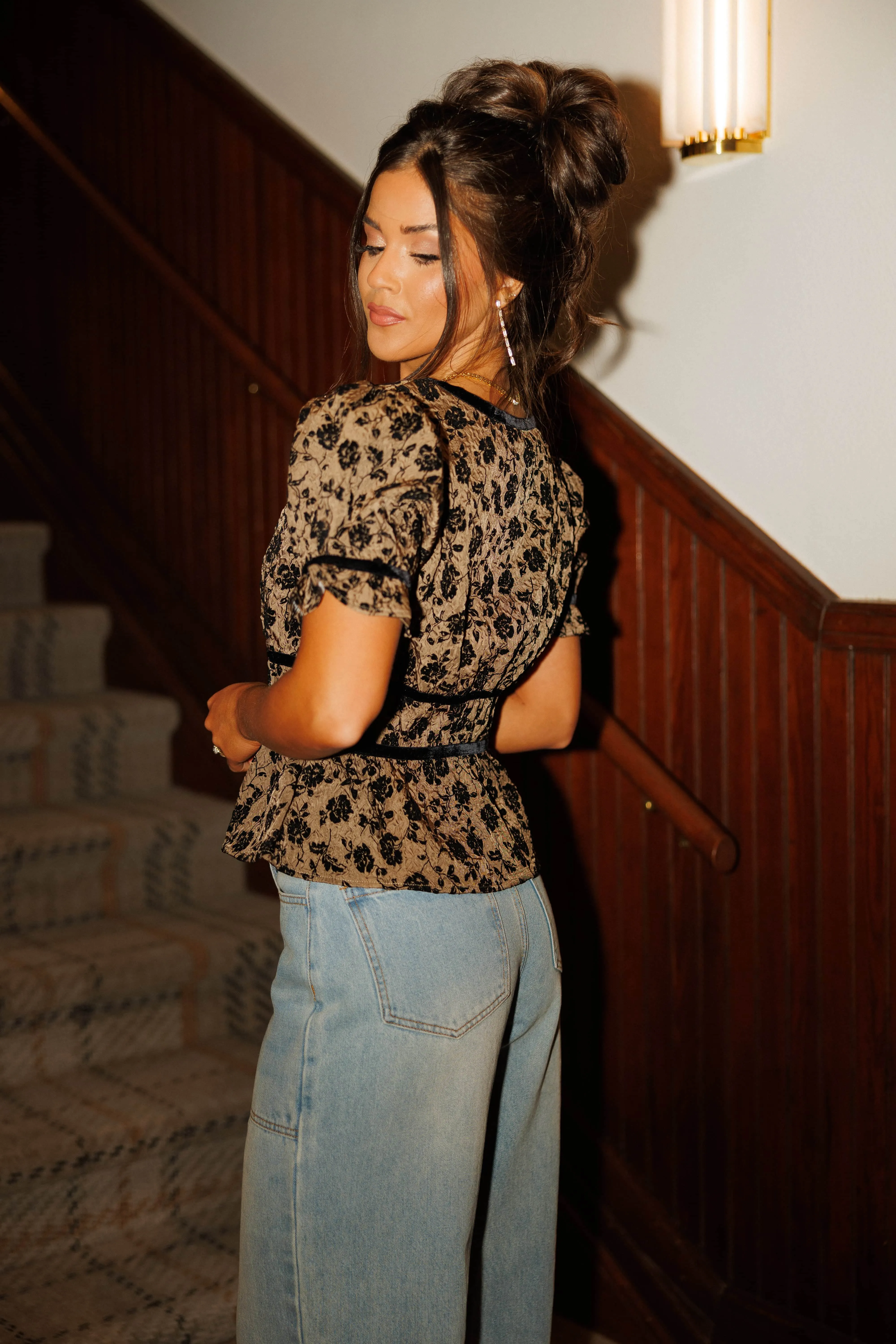 Victorian Velvet Top sold by LANE 201 product image thumbnail 2