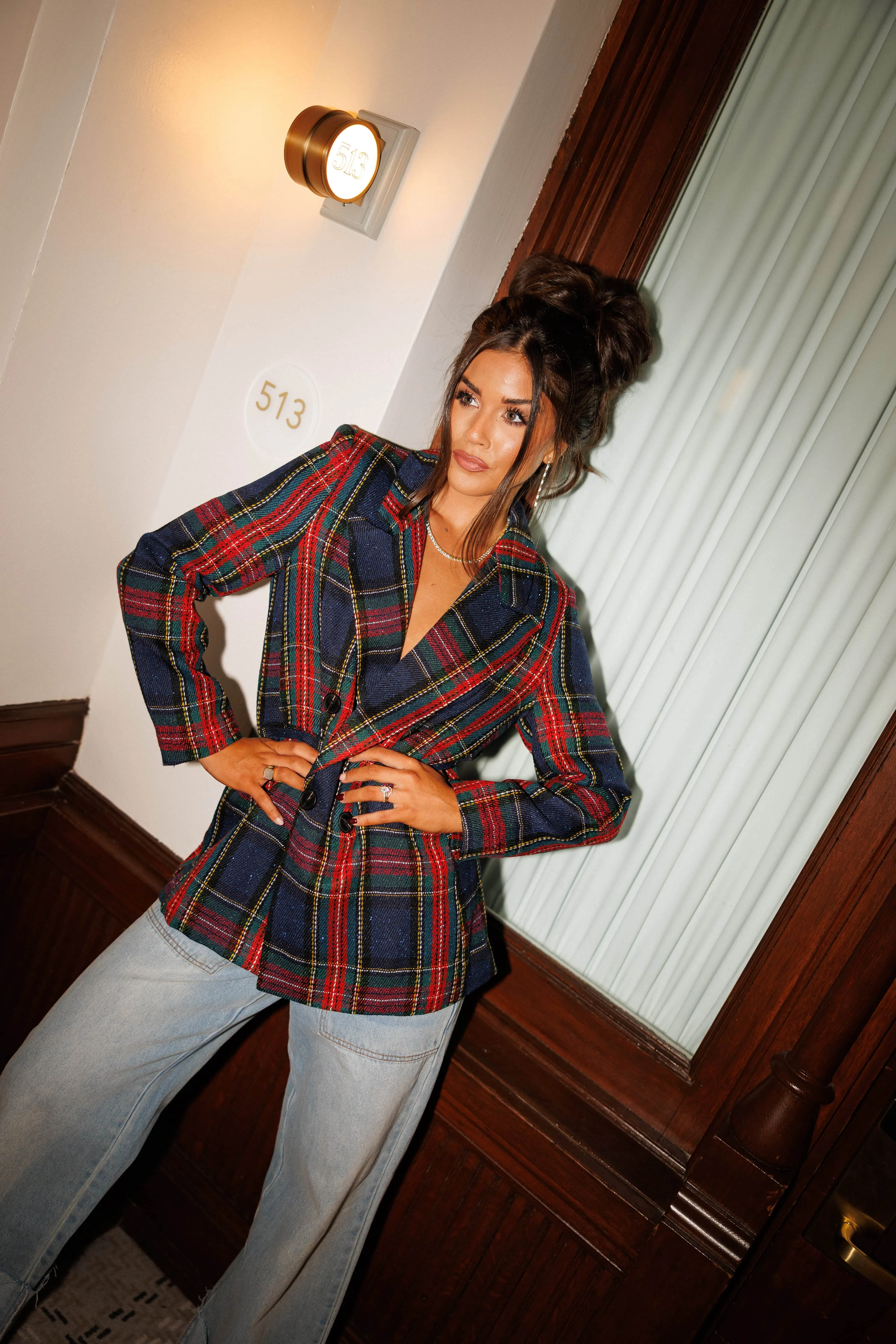 Holiday Hostess Blazer sold by LANE 201