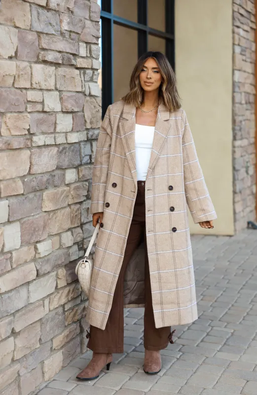 Parkside Plaid Coat sold by LANE 201