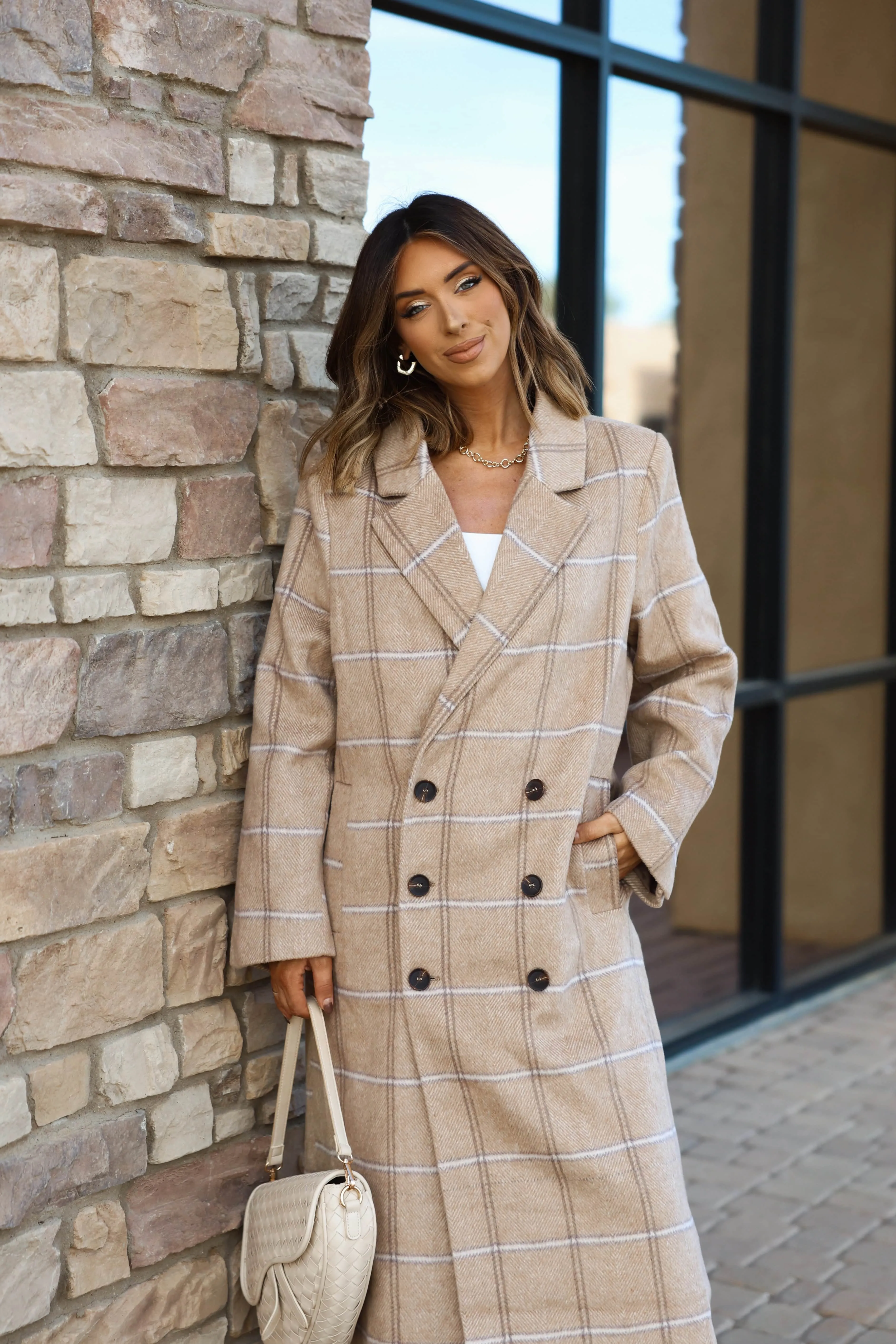 Parkside Plaid Coat sold by LANE 201 product image thumbnail 2