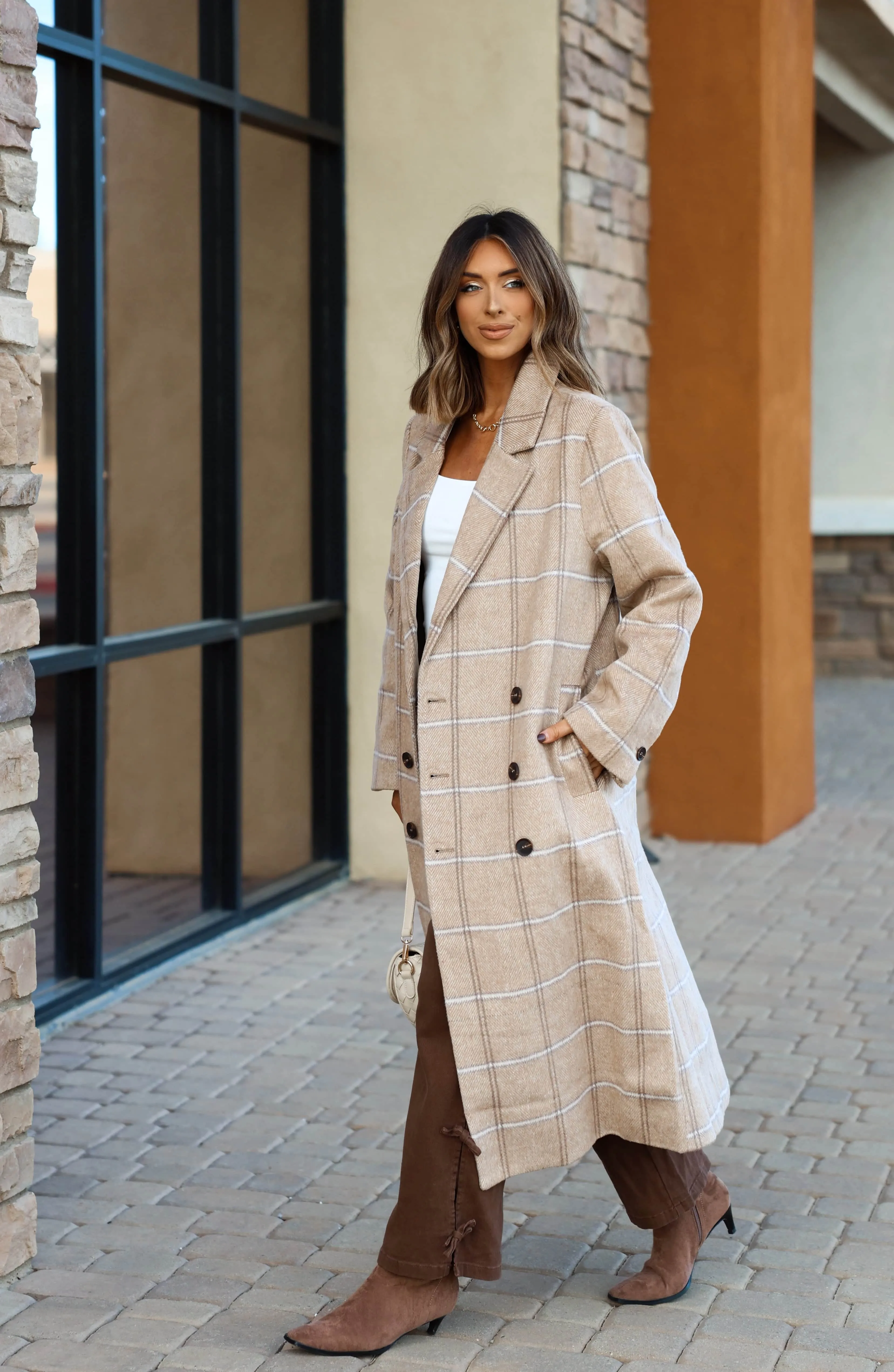 Parkside Plaid Coat sold by LANE 201 product image thumbnail 5