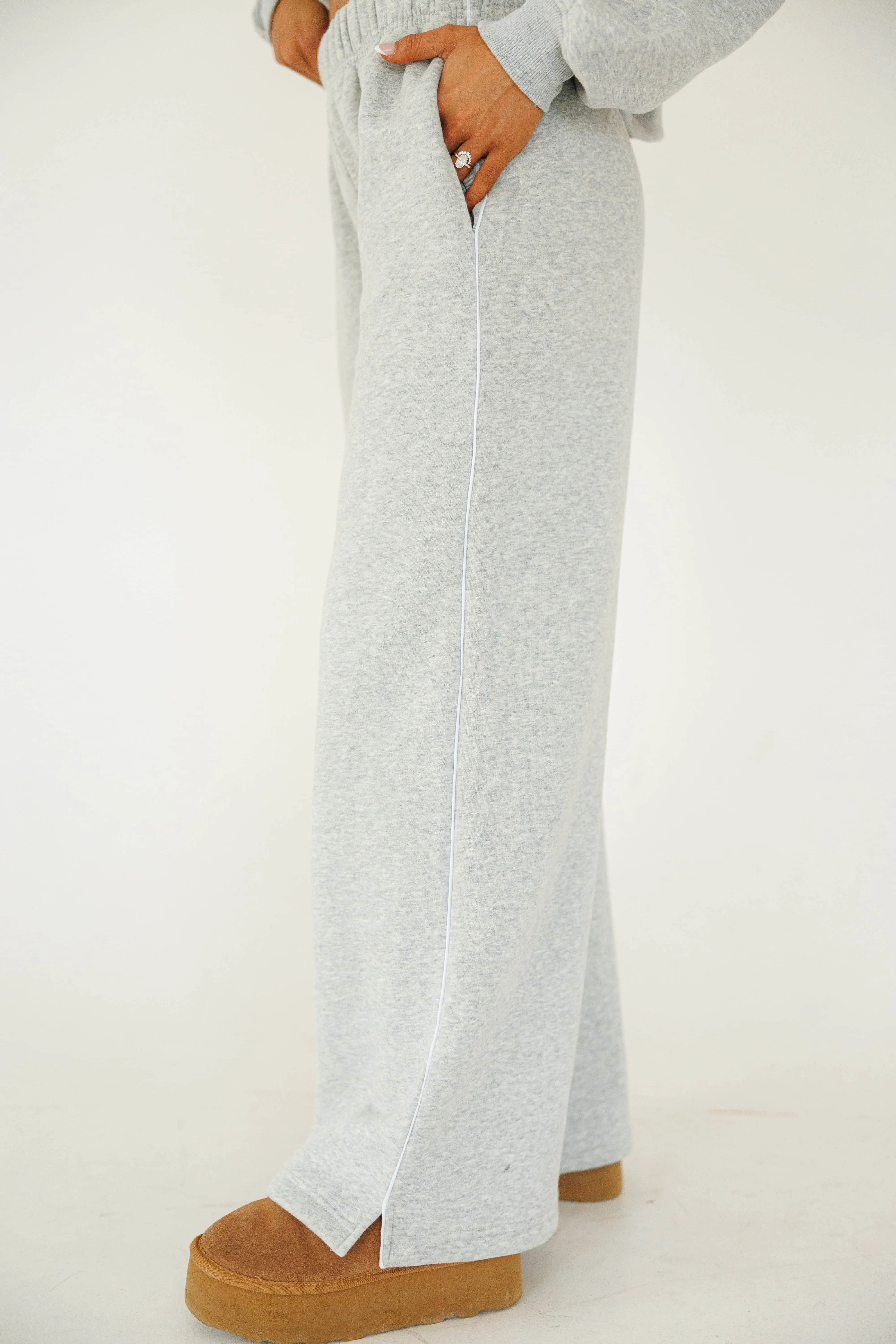 Cozy Cloud Wide Leg Sweatpants sold by LANE 201 product image thumbnail 3