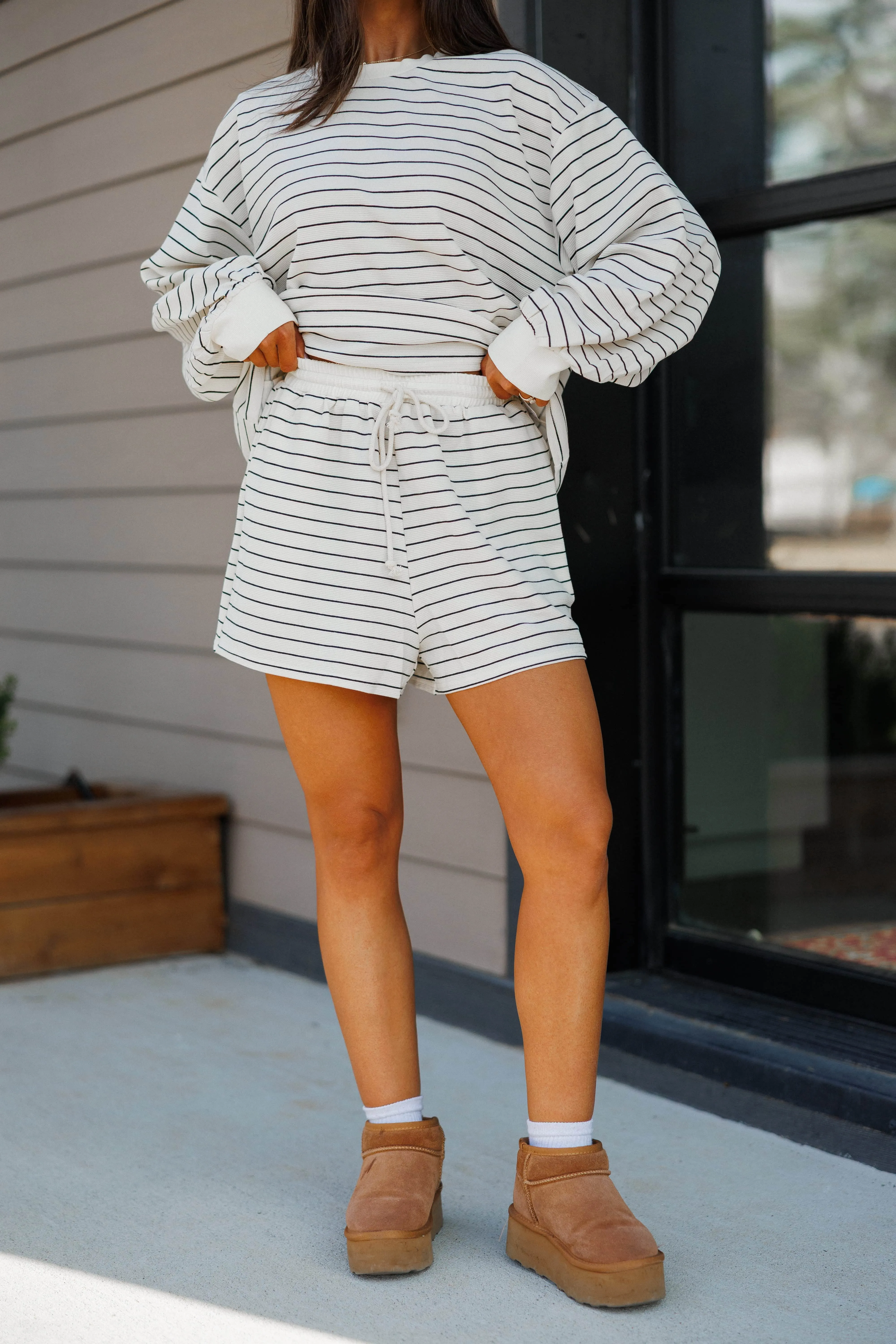 Cozy At Home Shorts sold by LANE 201