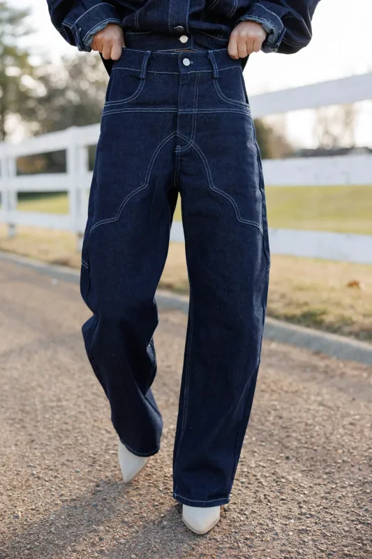 The It Cowgirl Denim sold by LANE 201