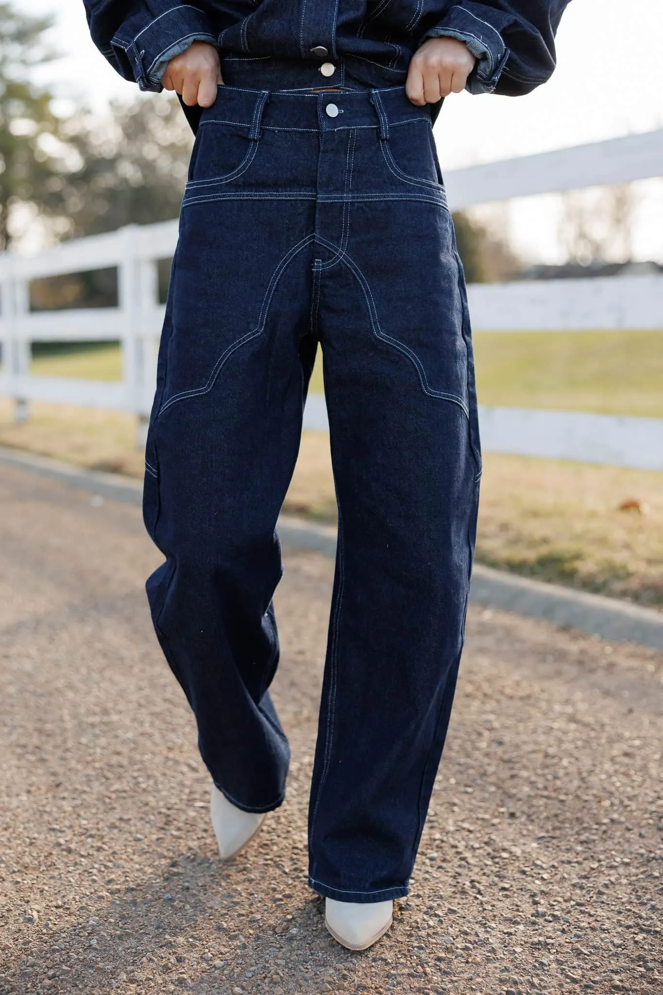 The It Cowgirl Denim sold by LANE 201