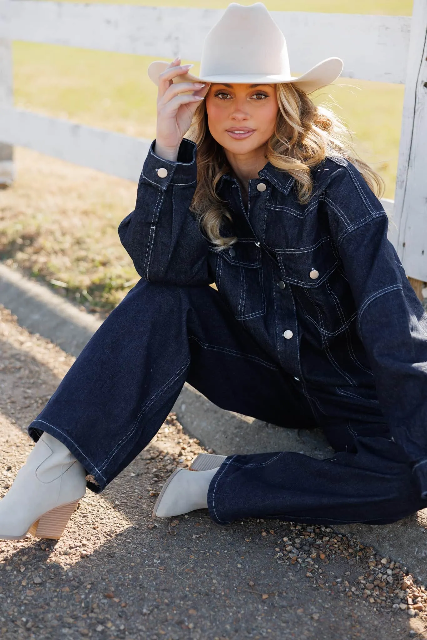 The It Cowgirl Denim sold by LANE 201 product image thumbnail 5