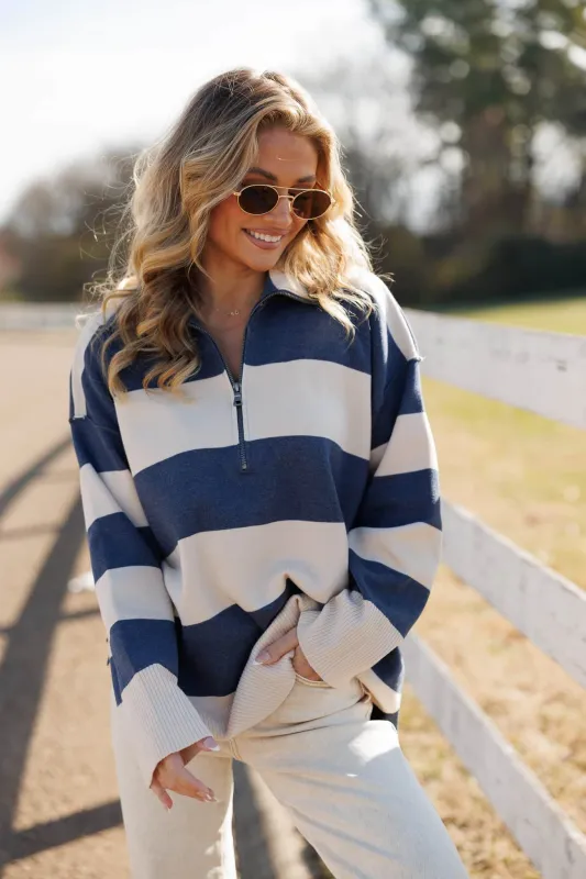 Bare Minimum Half Zip sold by LANE 201